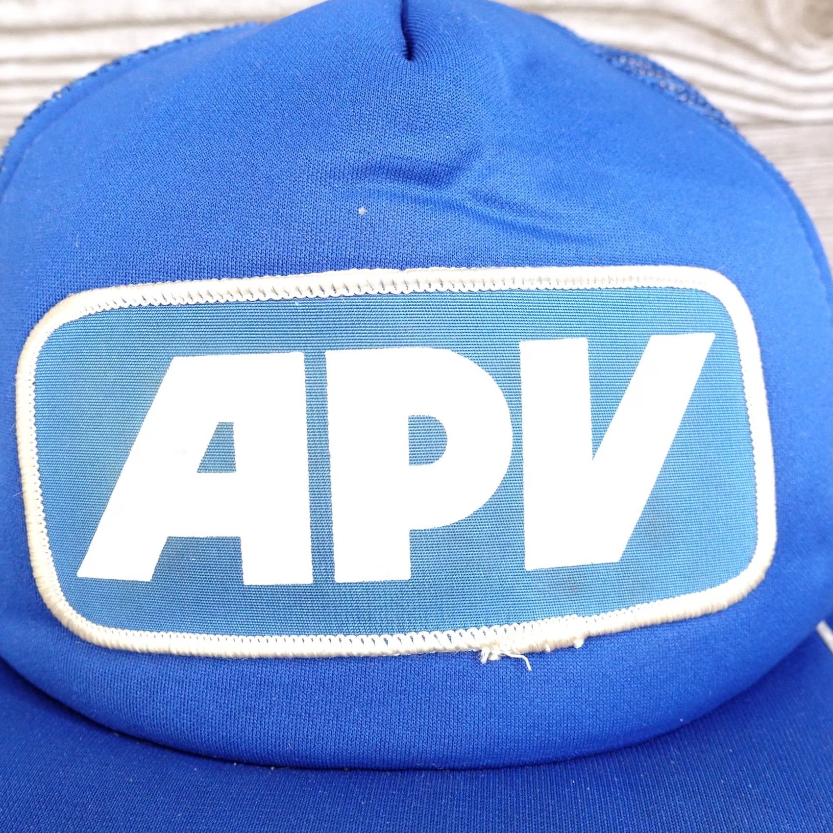 Vintage VINTAGE APV PATCH BLUE ADJUSTABLE SNAPBACK BASEBALL HAT CAP Size ONE SIZE - 2 Thumbnail
