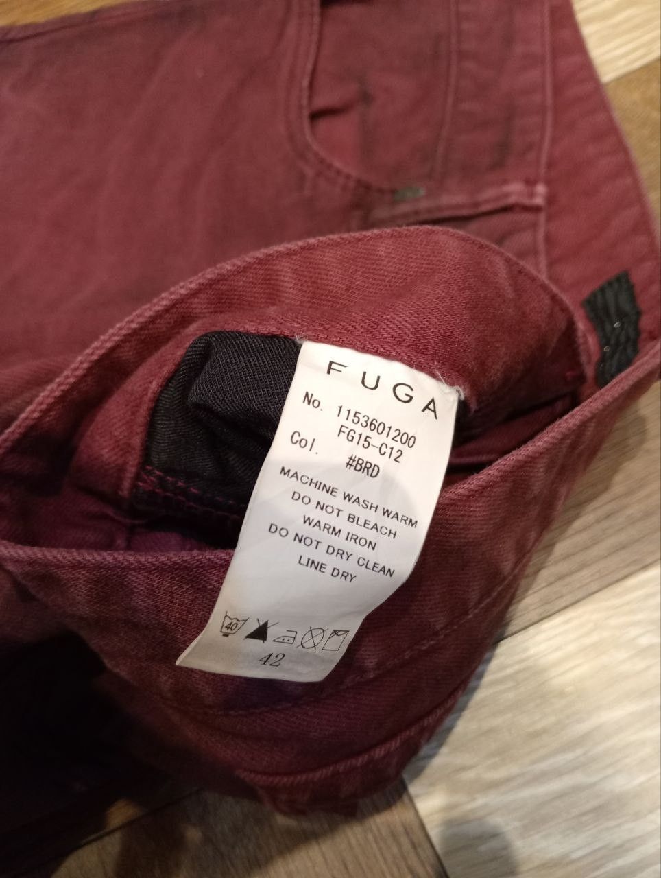 GOSTAR DE FUGA FUGA JAPAN WASHED DENIM PANTS Size US 31 - 9 Thumbnail