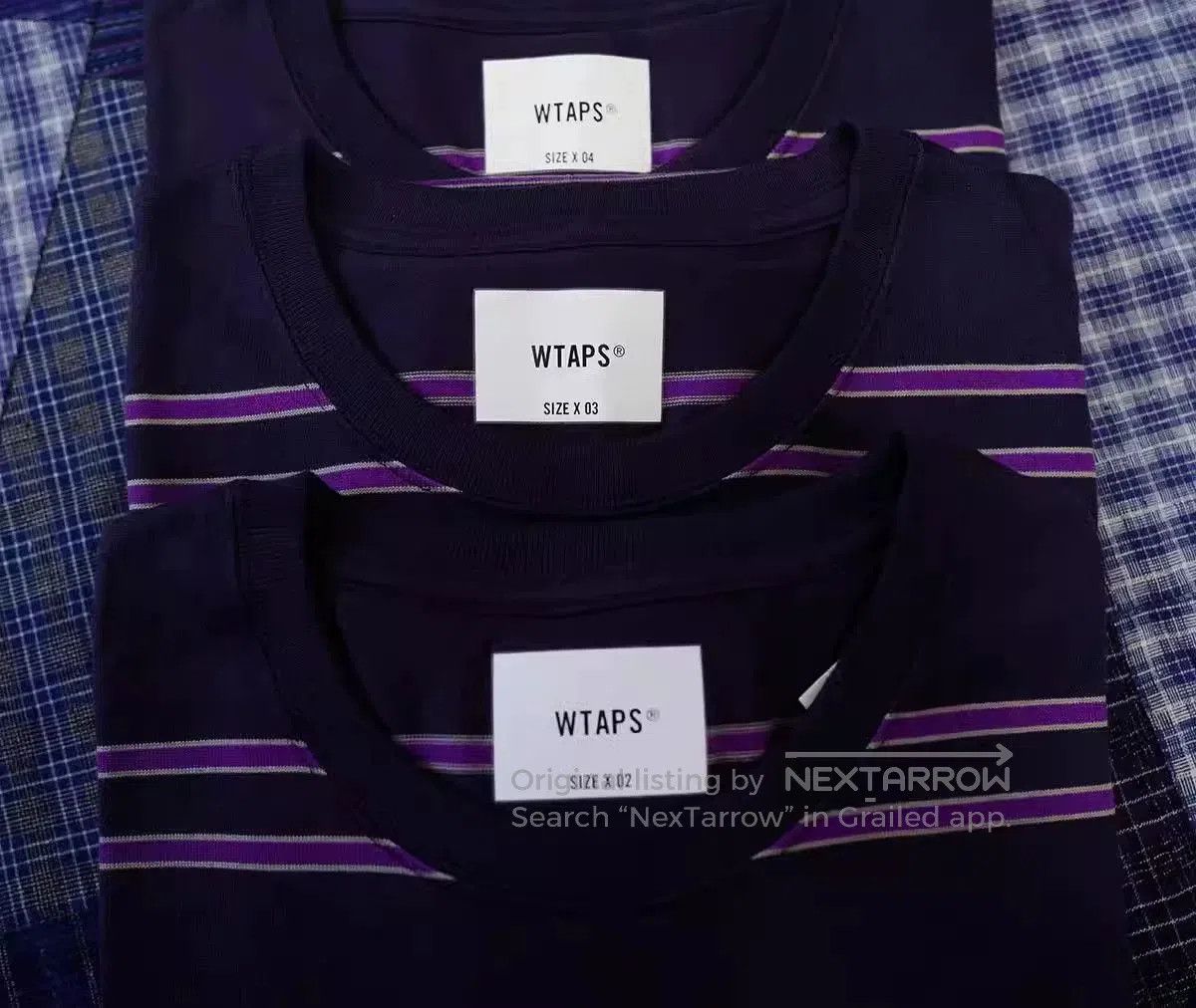 Wtaps WTAPS Jam 02 Tee Retro Striped T. Size US XXS / EU 40 - 6 Thumbnail