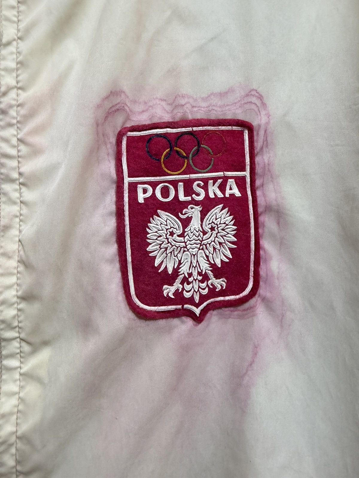 USA Olympics POLSKA OLYMPIC GAMES TRACK JACKET VINTAGE 1950’s Size US L / EU 52-54 / 3 - 2 Thumbnail