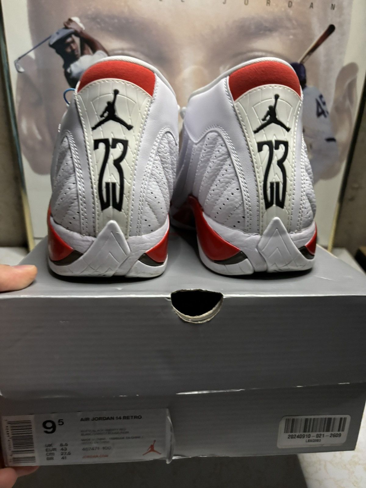 Jordan Brand Jordan Retro 14 ‘Candy Cane’ Size US 9.5 / EU 42-43 - 7 Thumbnail