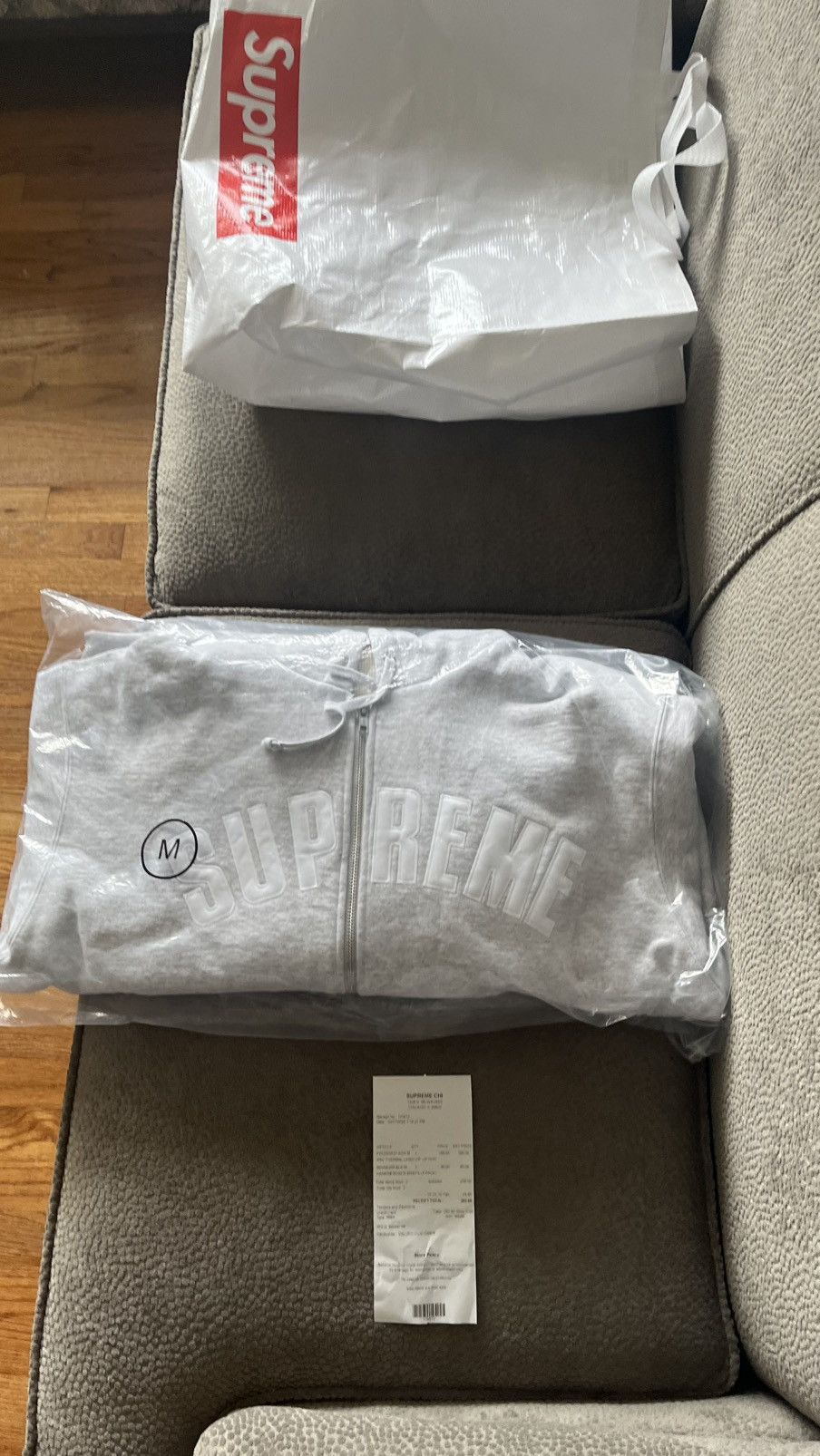 Supreme Supreme Arc Thermal Lined up Zipup hoodie Size US M / EU 48-50 / 2 - 1 Thumbnail