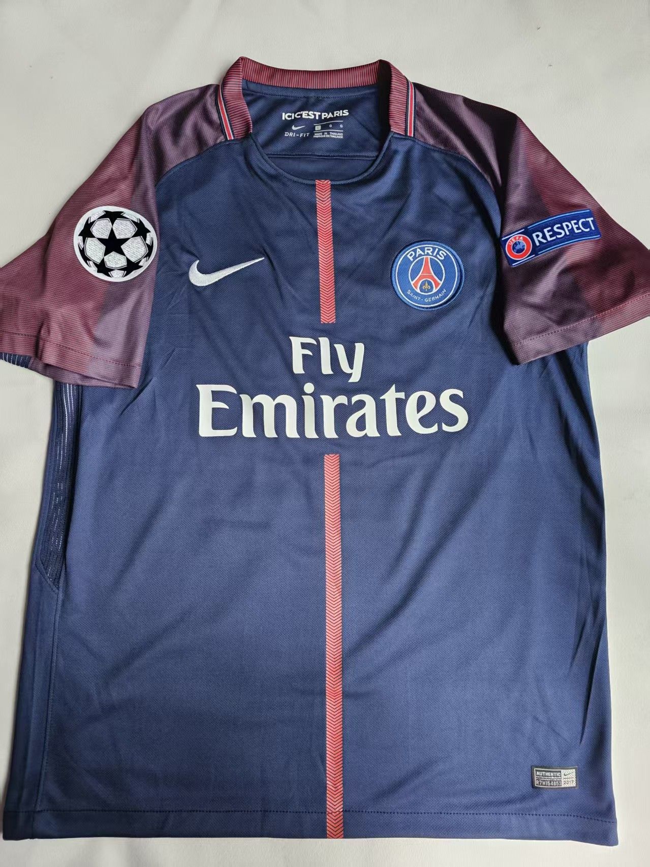 Other 2017 18 PSG 10 Neymar Jersey XXL Size US XXL / EU 58 / 5 - 2 Thumbnail