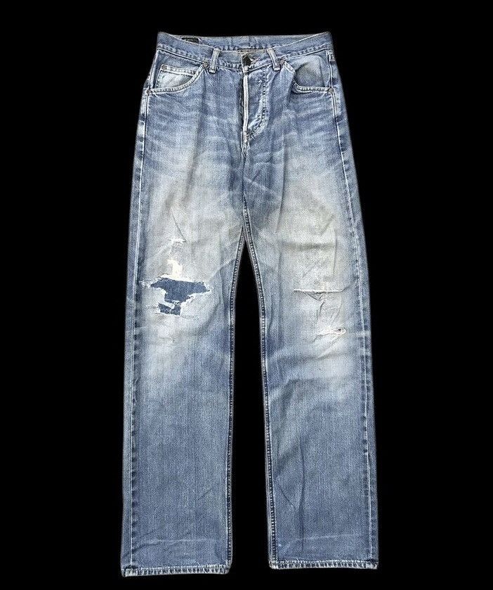 Lee VINTAGE LEE SELVEDGE DISTRESSED DENIM Size US 32 / EU 48 - 1 Thumbnail