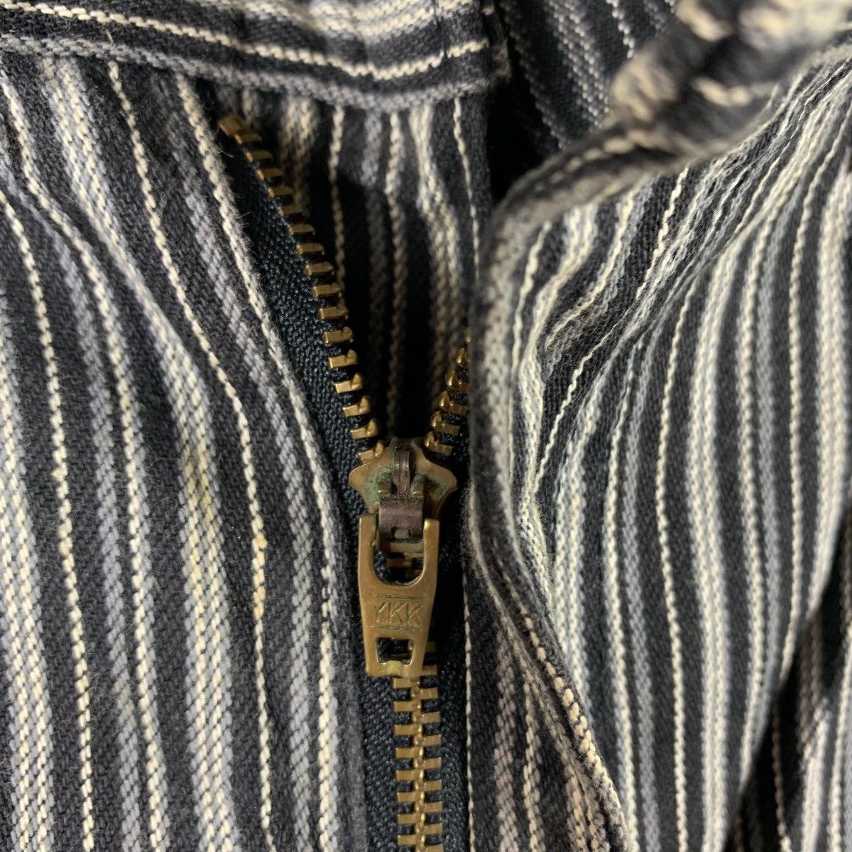 Japanese Brand DOMINGO Stripe flare denim pants Size US 28 / EU 44 - 7 Thumbnail