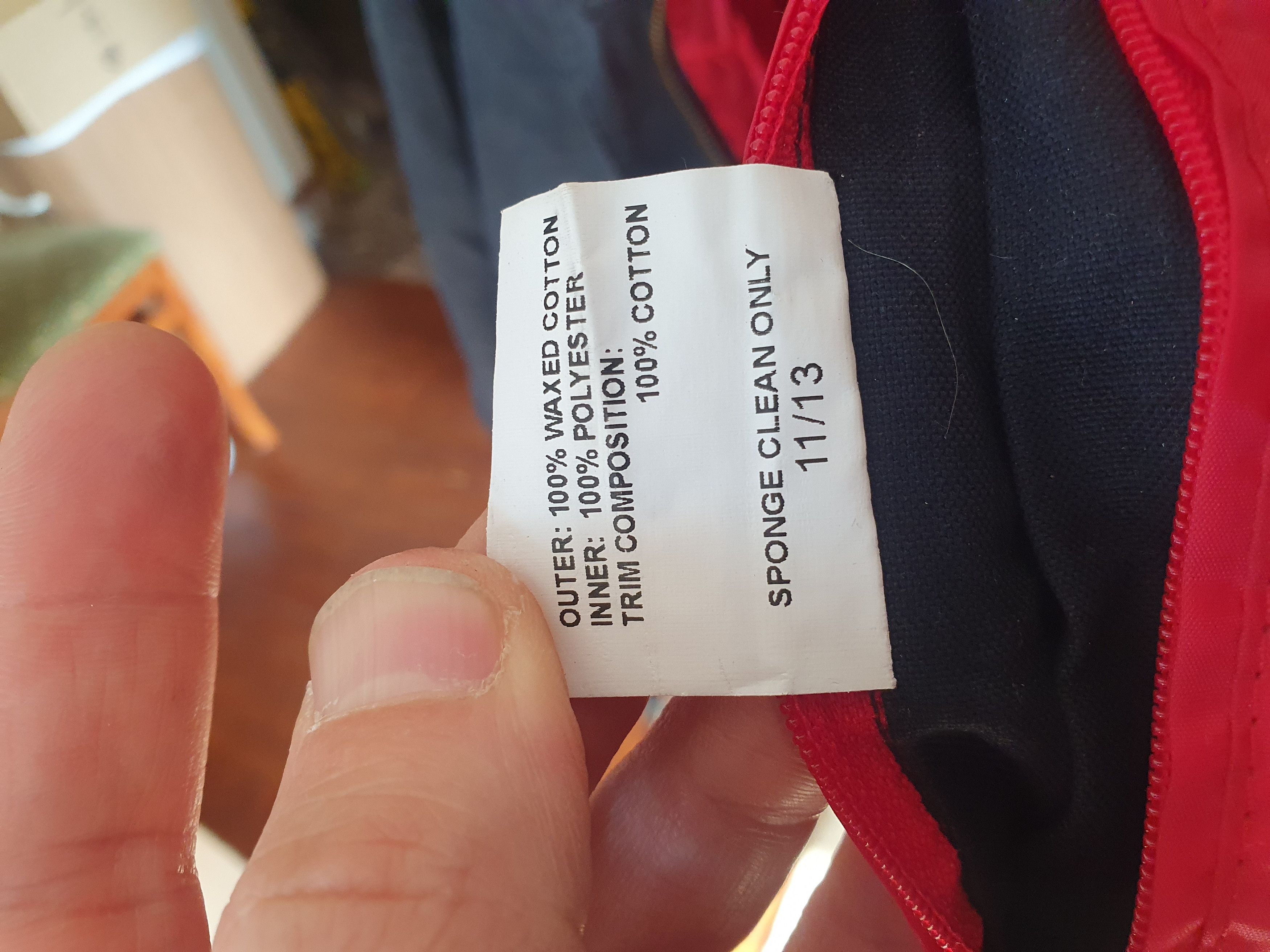 Barbour Barbour Womens Shore Waxed 2013 Jacket LWX0340NY92 Size XL / US 12-14 / IT 48-50 - 5 Thumbnail