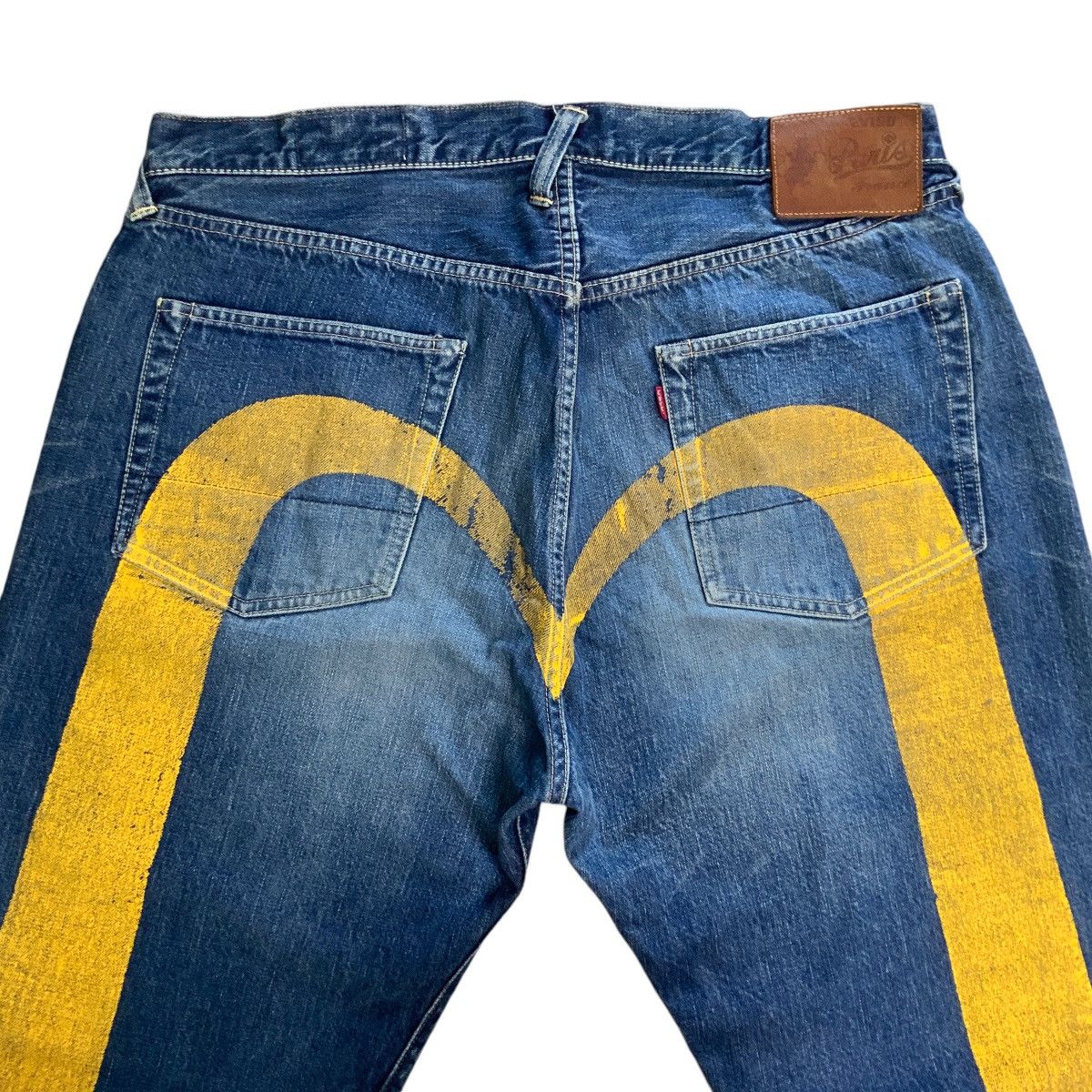 Evisu VINTAGE EVISU PARIS DAICOCK MADE BY WAREHOUSE Size US 37 - 3 Thumbnail