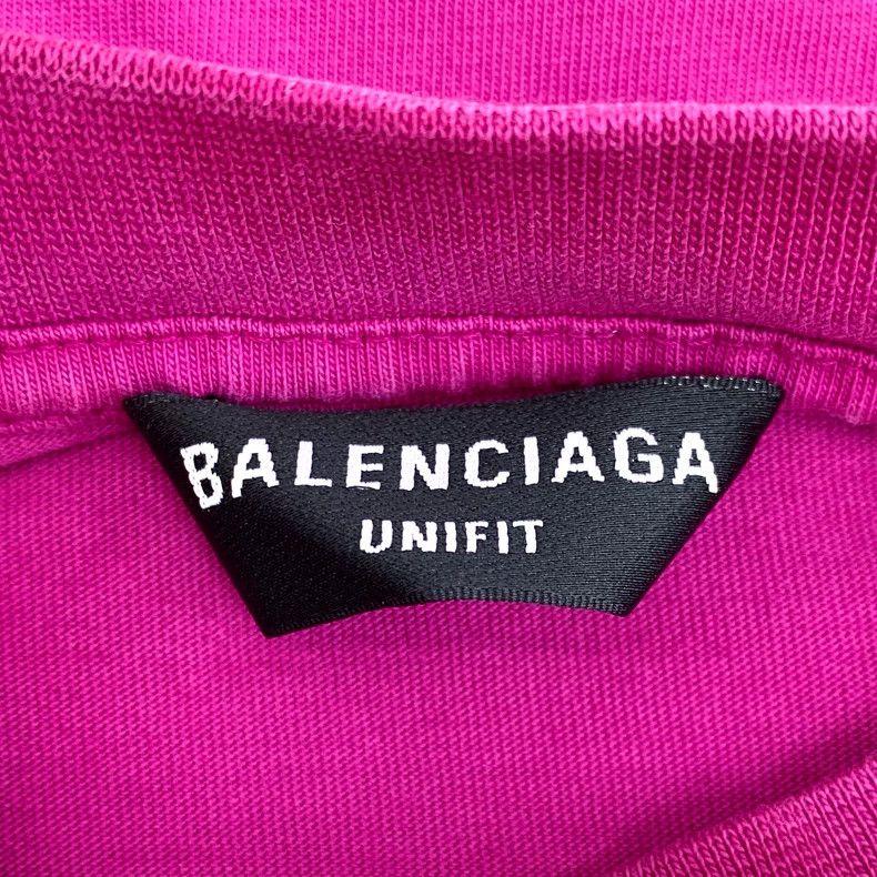 Balenciaga Balenciaga Rose logo monogrammed embroidered cotton crew n Size US L / EU 52-54 / 3 - 6 Thumbnail