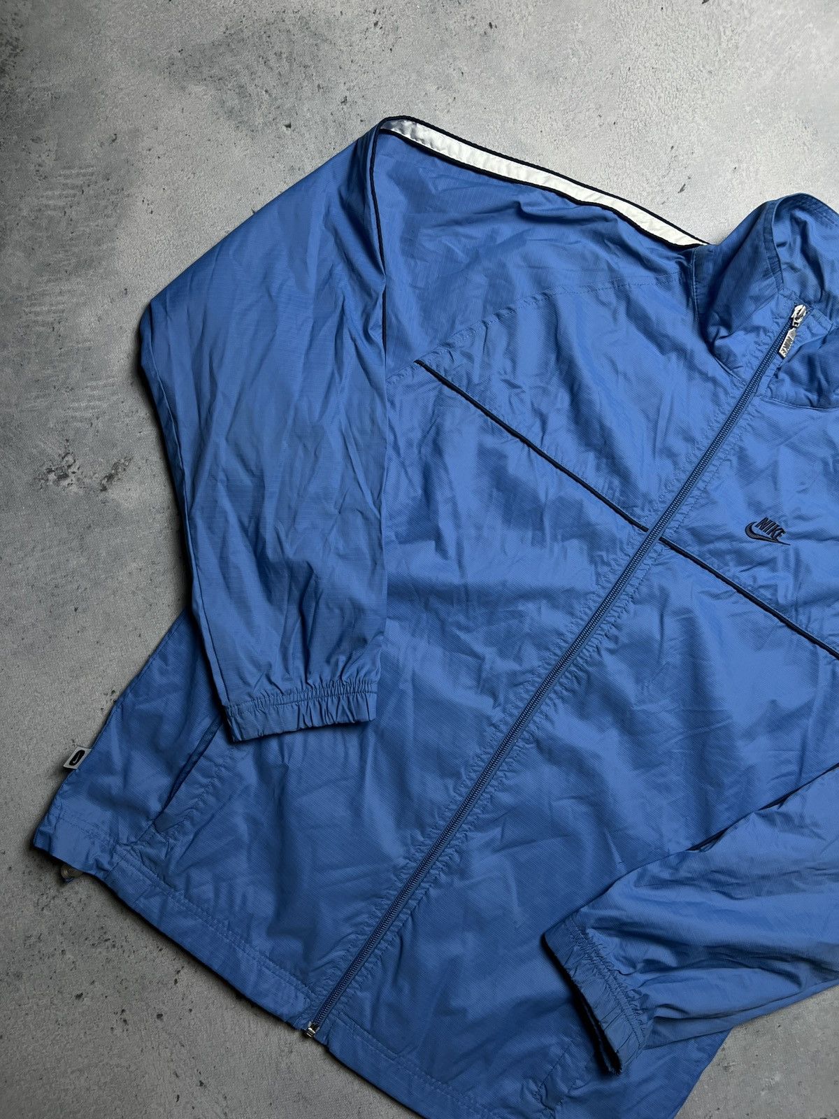 Nike Nike Vintage Zipper Jacket swoosh logo y2k 90s Zip-Up rare Size US M / EU 48-50 / 2 - 9 Thumbnail