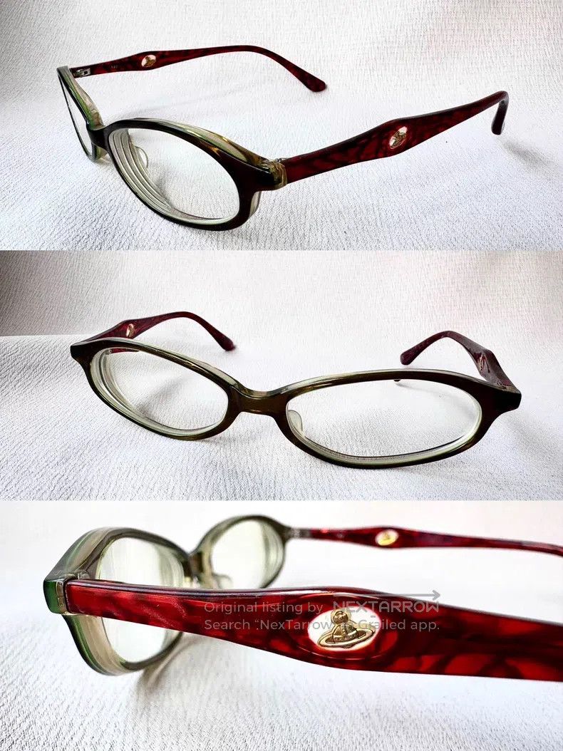 Vivienne Westwood Vivienne Westwood Cat-Like Saturn Glasses Frame Size ONE SIZE - 1 Thumbnail