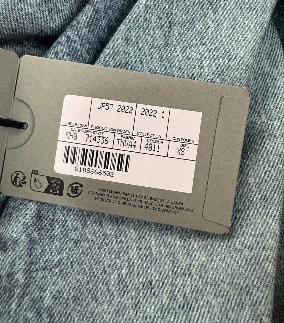 Balenciaga BALENCIAGA TROMPE L’OEIL PRINTED DENIM SWEATPANTS SHORTS Size US 30 / EU 46 - 10 Thumbnail