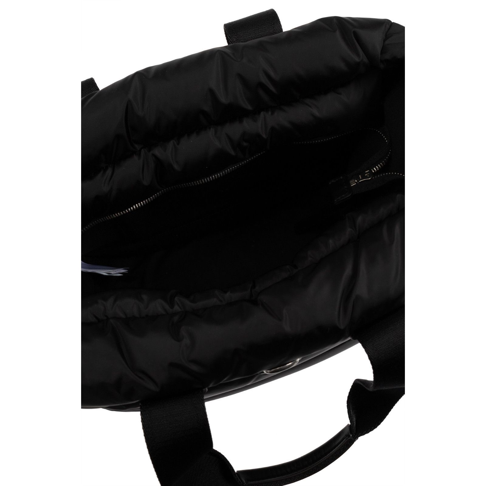 Moncler MONCLER Caradoc Shopper Quilted Black Nylon Tote Bag New Size ONE SIZE - 4 Thumbnail