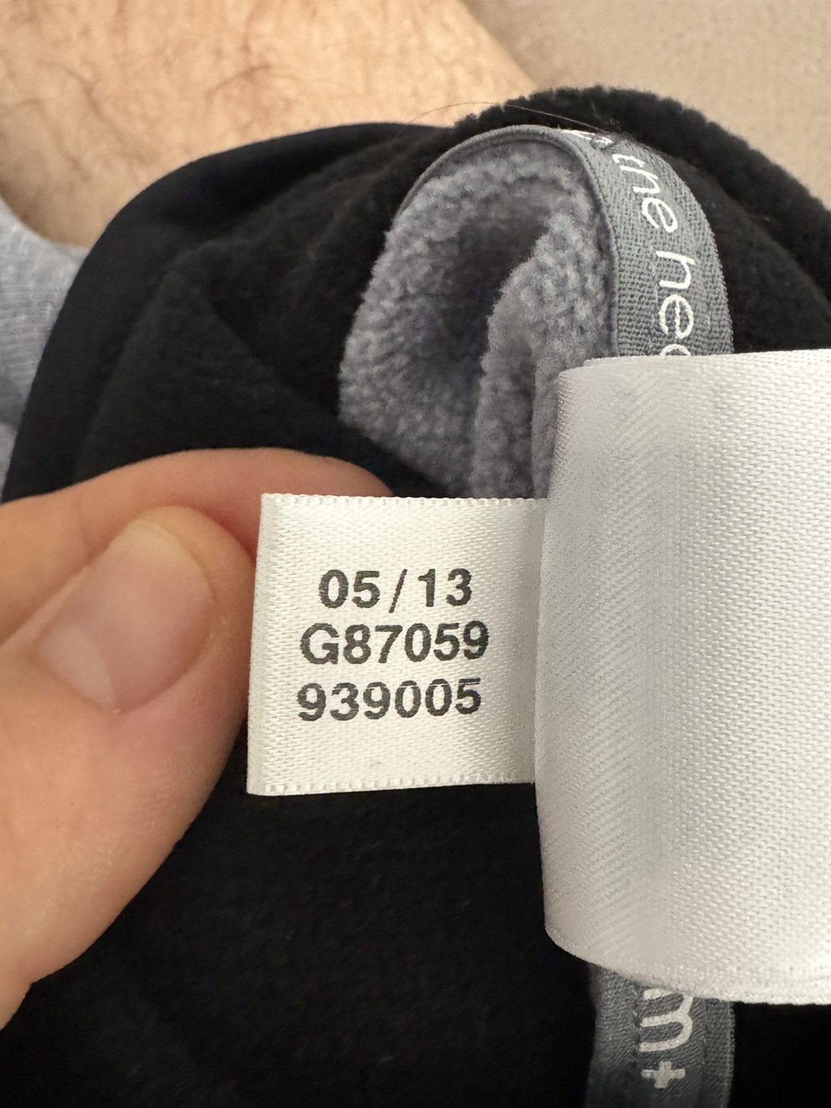 Adidas Adidas Climawarm+ High Neck Fleece Pullover S Black/Grey Size US S / EU 44-46 / 1 - 7 Thumbnail