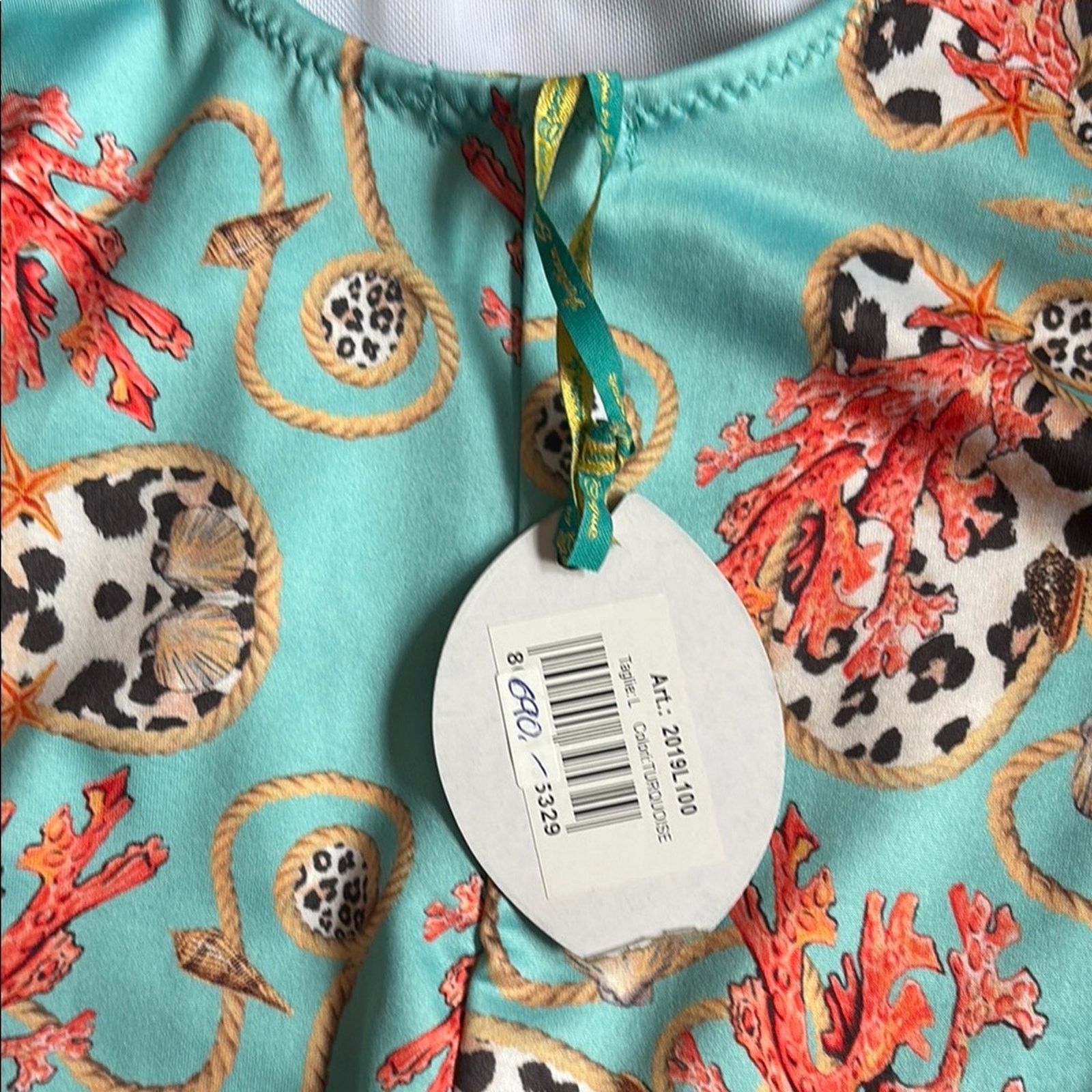 Other NWT Antica Sartoria Positano by Giacomo Cinque swimsuit L Size ONE SIZE - 3 Thumbnail