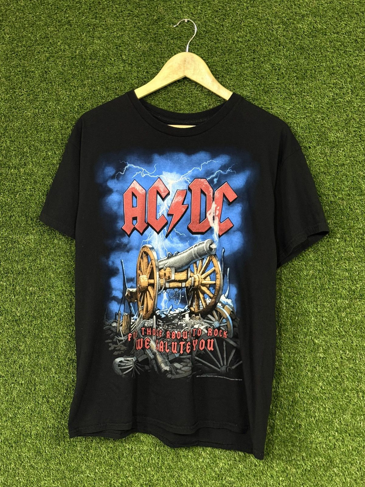 Liquid Blue ACDC Liquid Blue Thunder Lightning Cannon Black Rock Shirt Size US L / EU 52-54 / 3 - 1 Thumbnail