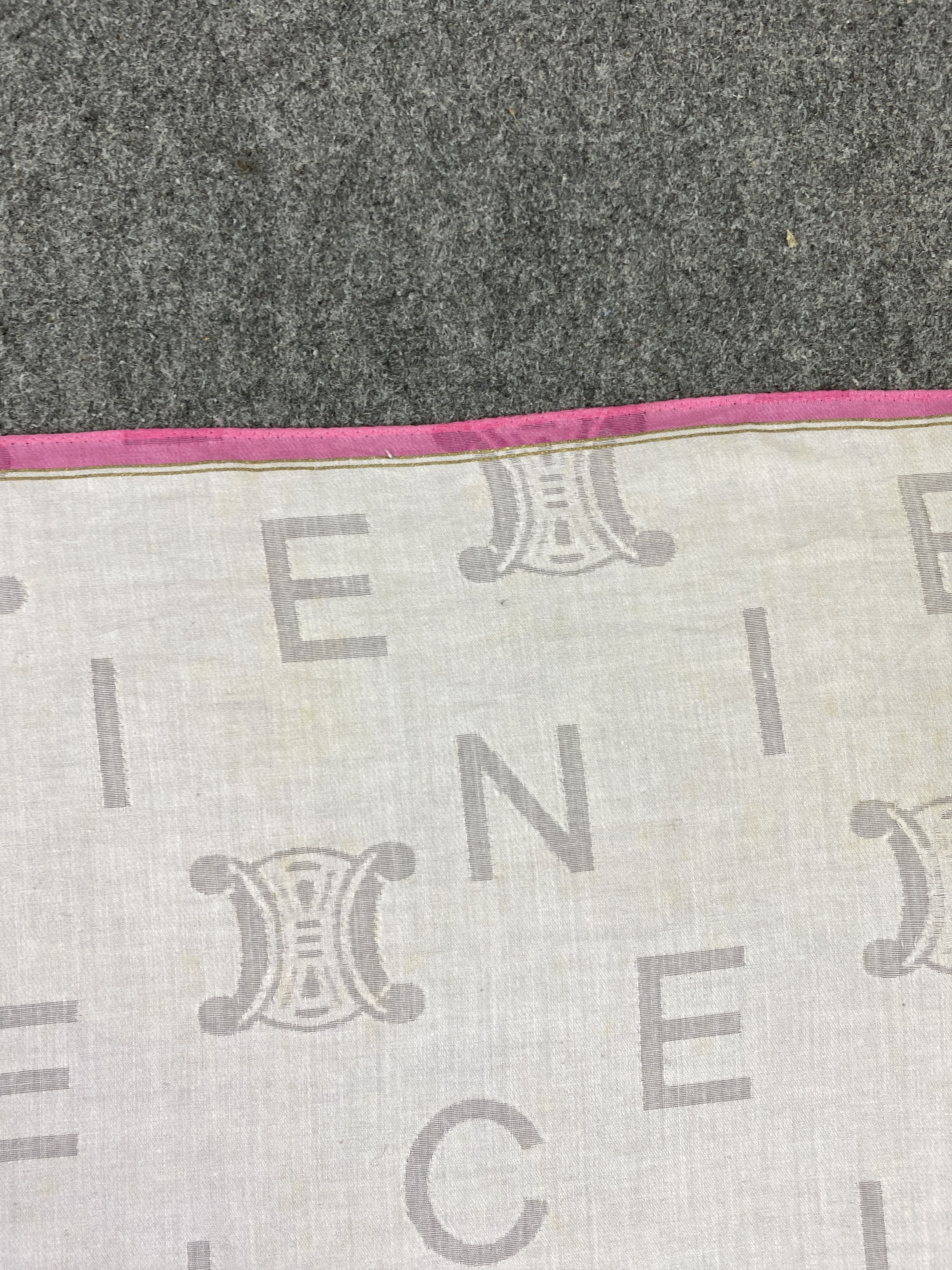 Celine Vintage Celine Handkerchief / Neckerchief KT0056 Size ONE SIZE - 11 Thumbnail