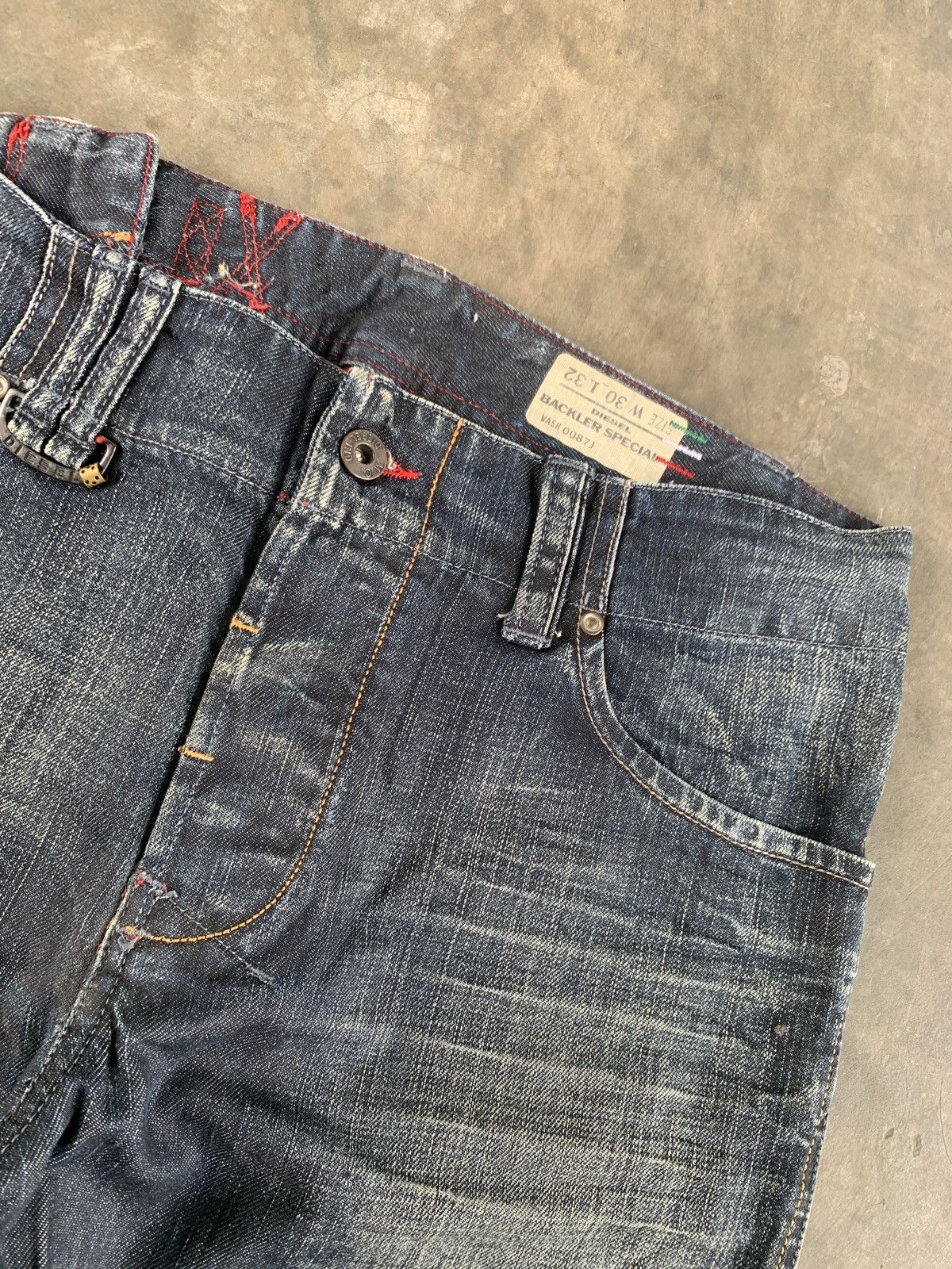 Diesel 2000s y2k diesel backler flared denim Size US 32 / EU 48 - 7 Thumbnail