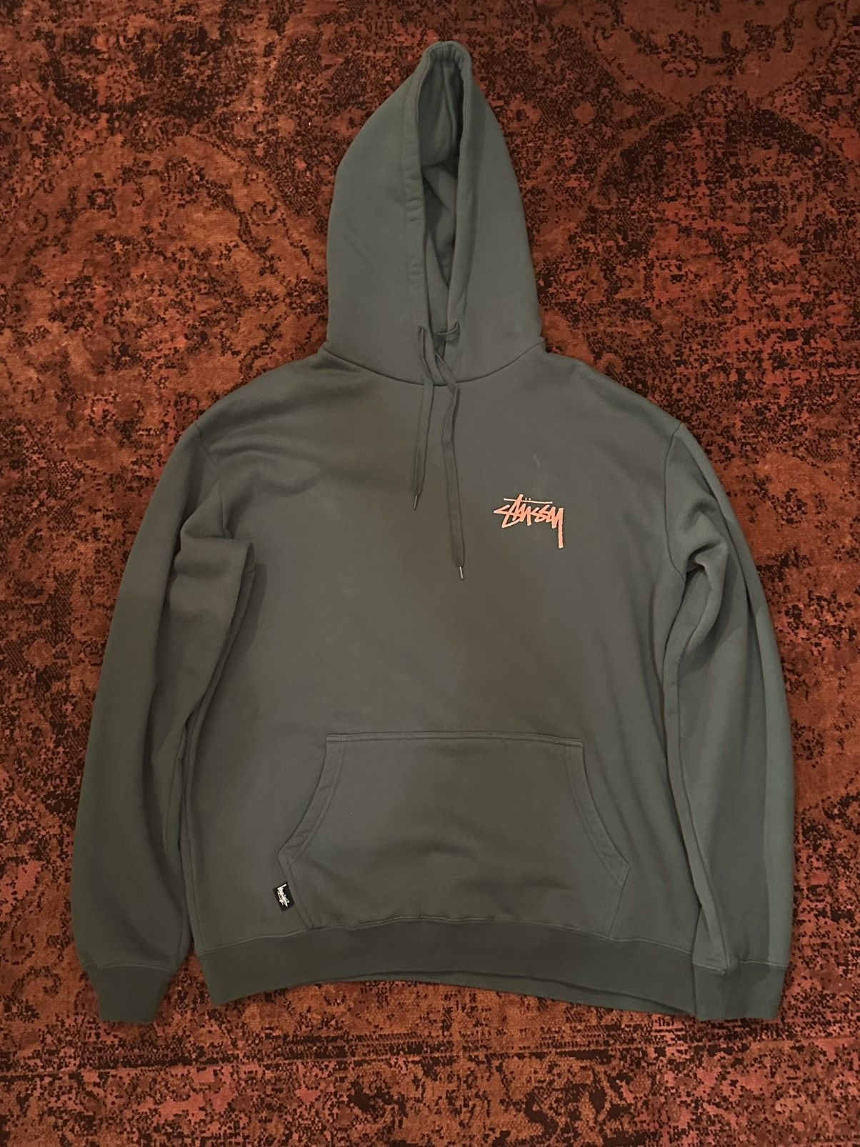 Stussy Stussy IST Lion Hoodie ‘Green’ Size US L / EU 52-54 / 3 - 2 Thumbnail