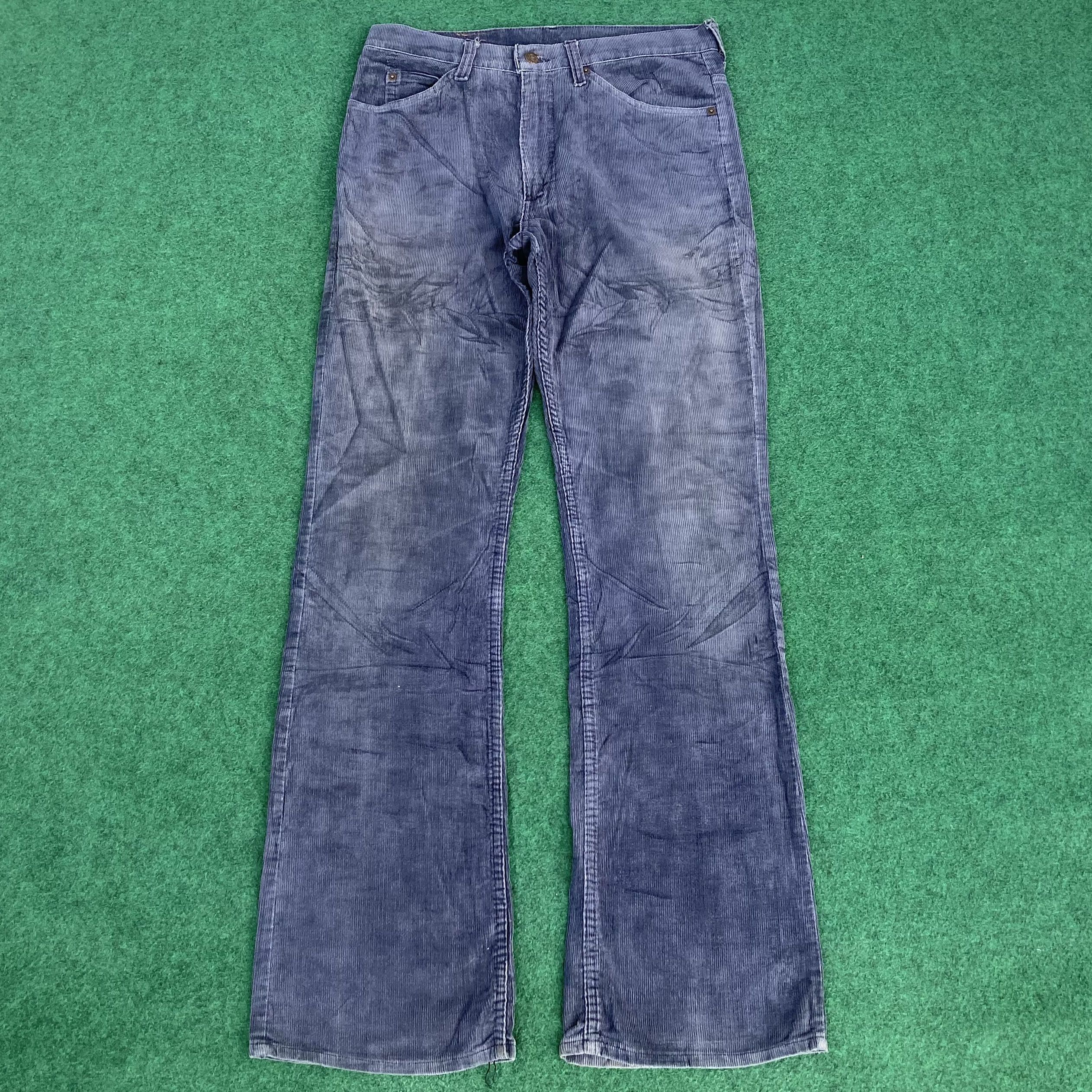 Levi's × Vintage Vtg Levis 517 Denim Sz 32 Flared Corduroy Bootcut Jeans Size US 32 / EU 48 - 1 Thumbnail