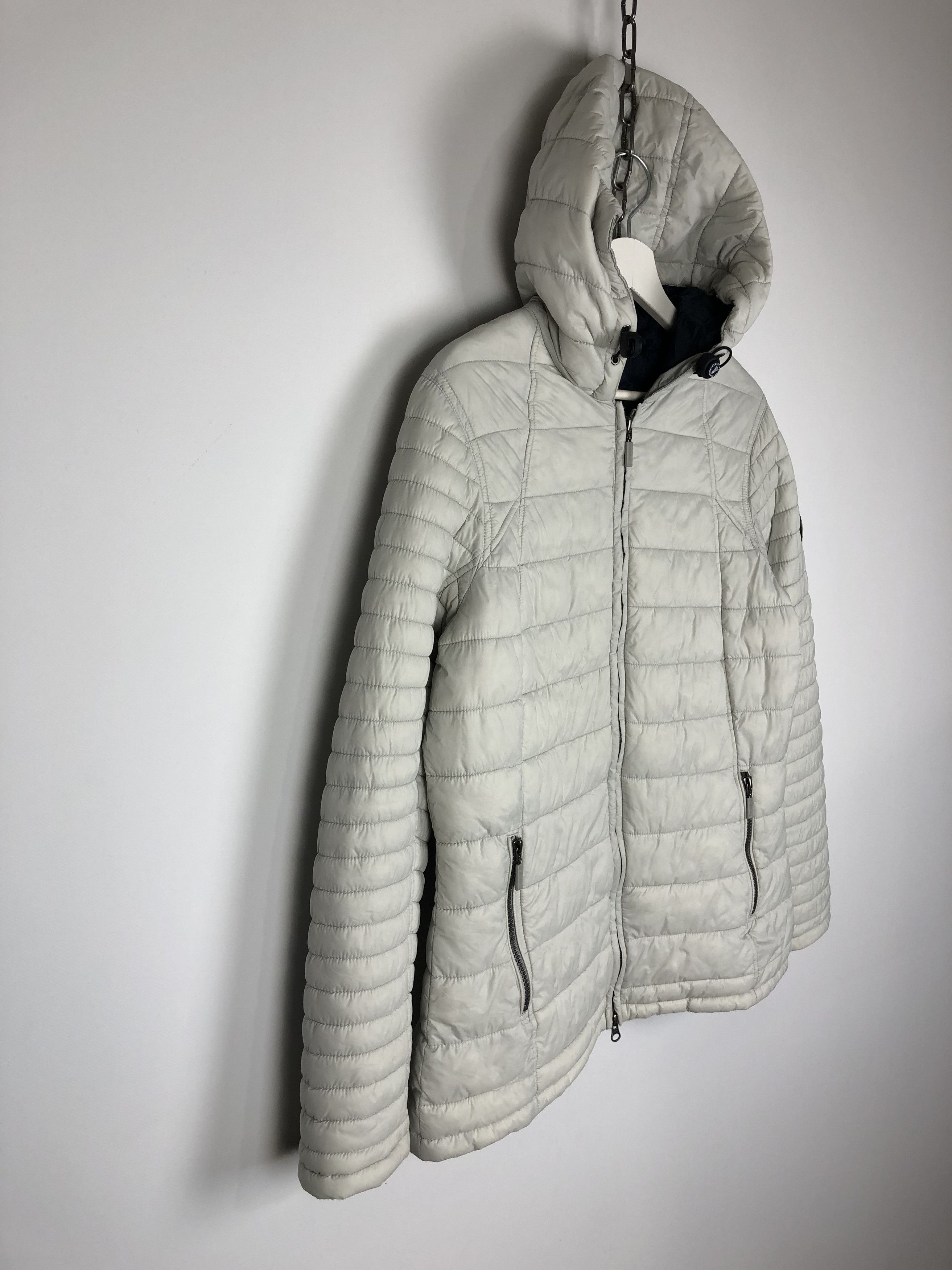 Barbour Barbour Fibre Down Puffer Jacket White size US12 EU42 Size XL / US 12-14 / IT 48-50 - 6 Thumbnail