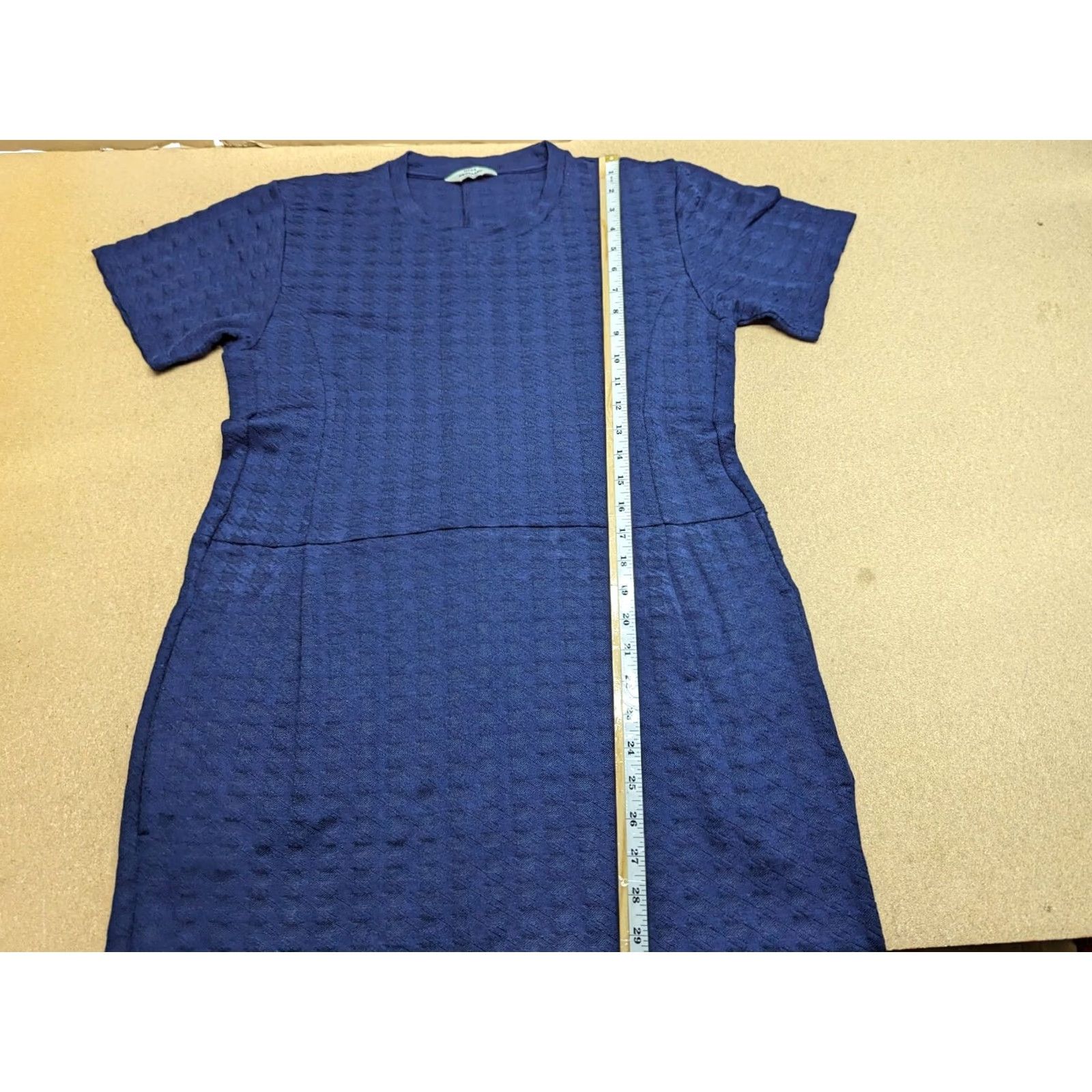 Vintage Mads Norgaard Copenhagen Dress Linen Blend Womens Size L Blue Mini Shirt Dress Womens L Blue Linen Blend Casual Workwear - Mens? Size L / US 10 / IT 46 - 4 Thumbnail