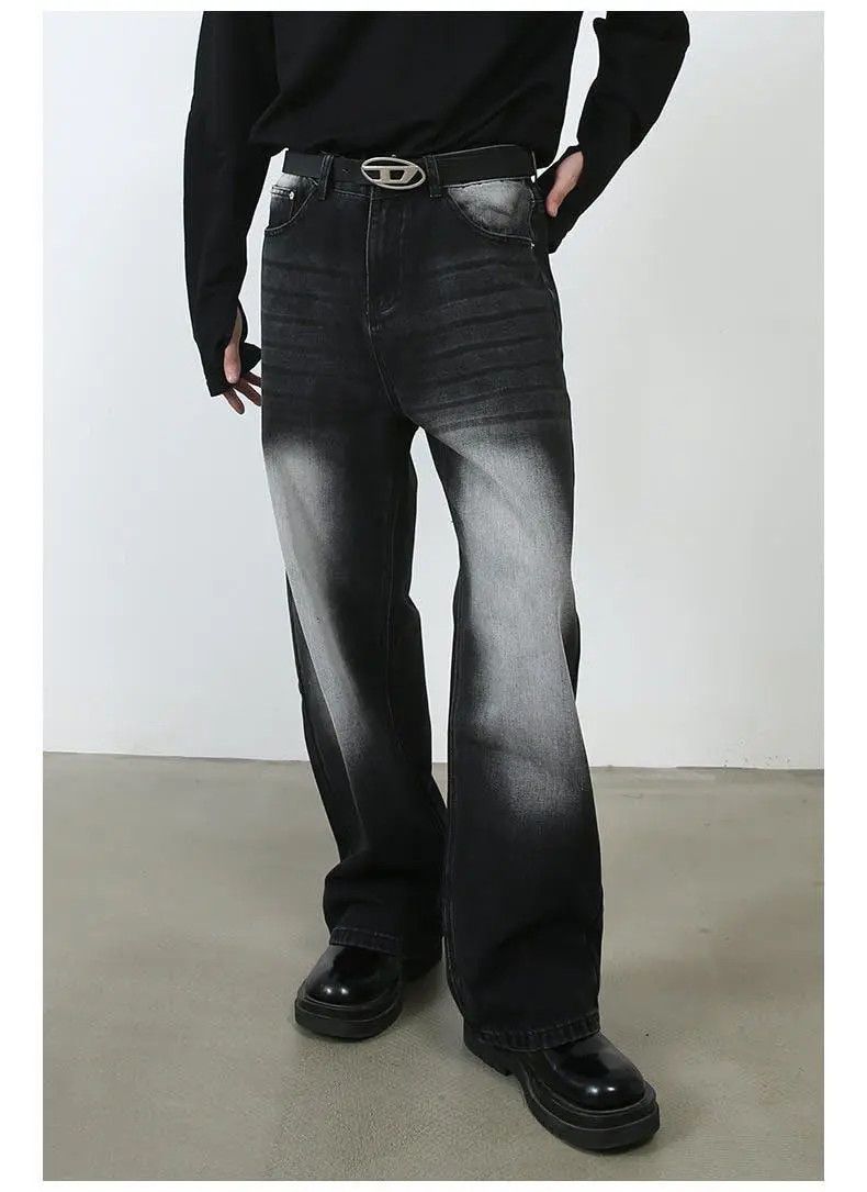 Japanese Brand × Jean Black Baggy Faded Denim Jeans Size US 30 / EU 46 - 5 Thumbnail