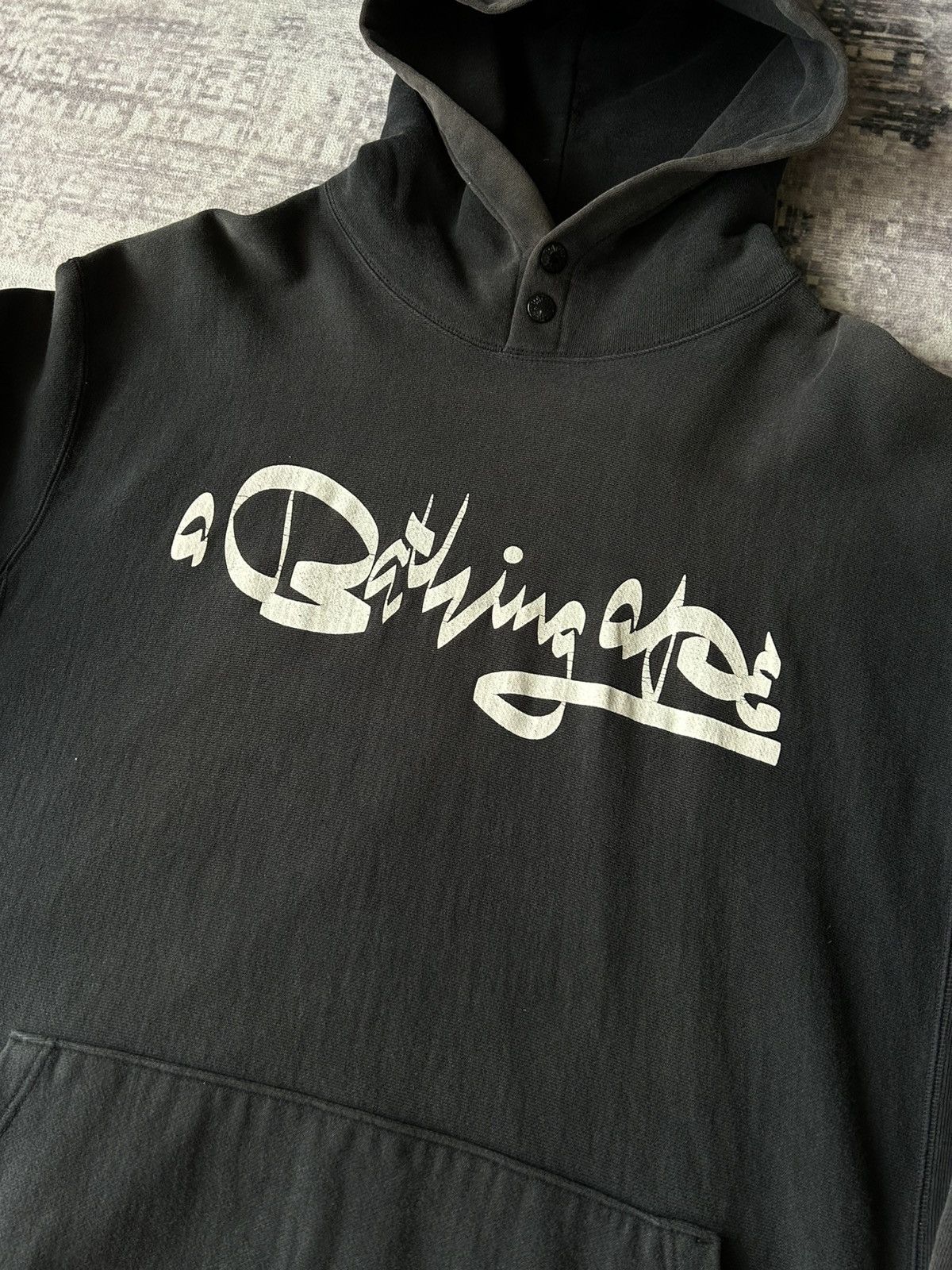 Bape × Futura Bape Futura Distressed Hoodie Size US L / EU 52-54 / 3 - 2 Thumbnail