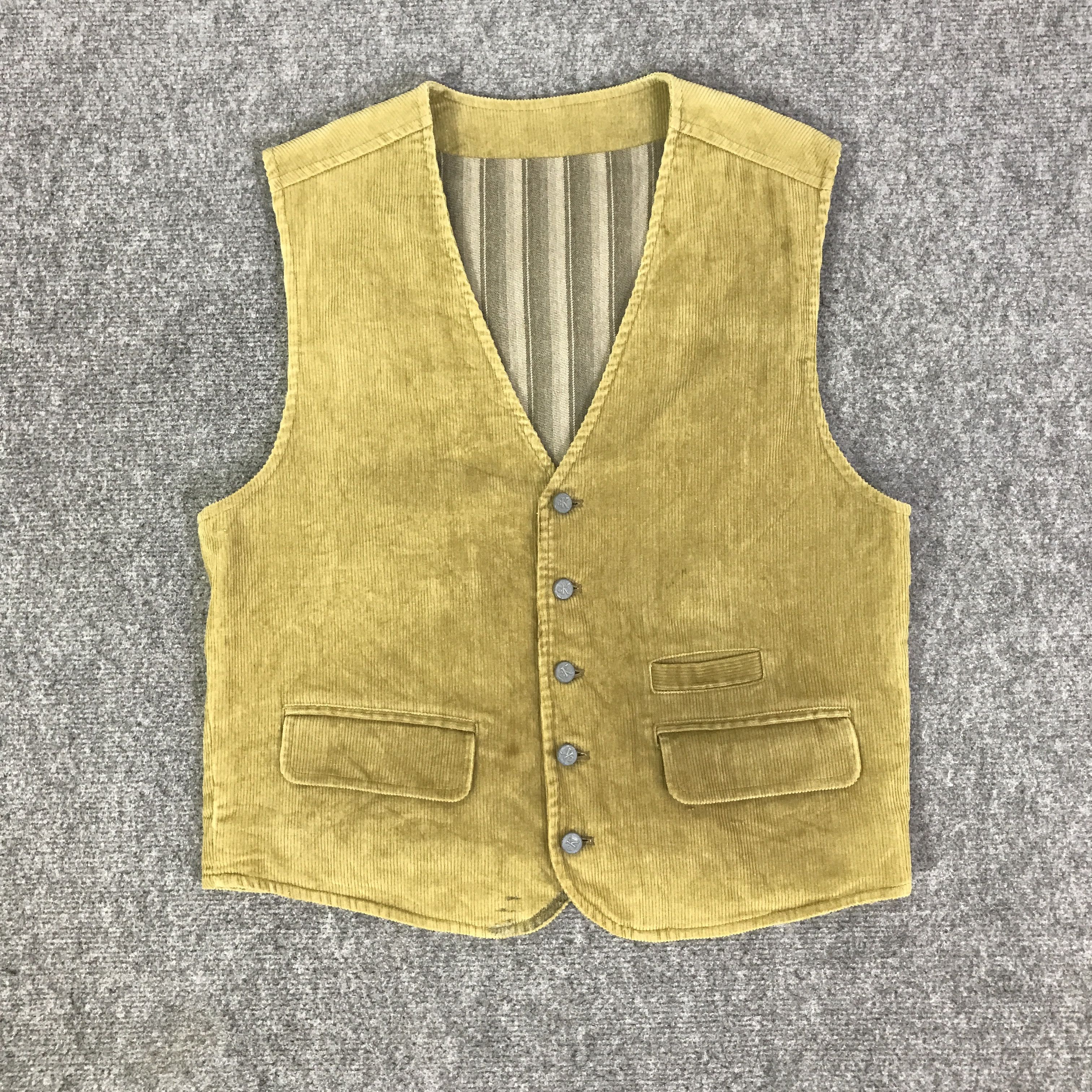 Calvin Klein CLAVIN KLEIN JEANS VEST K124B10 Size US L / EU 52-54 / 3 - 1 Thumbnail