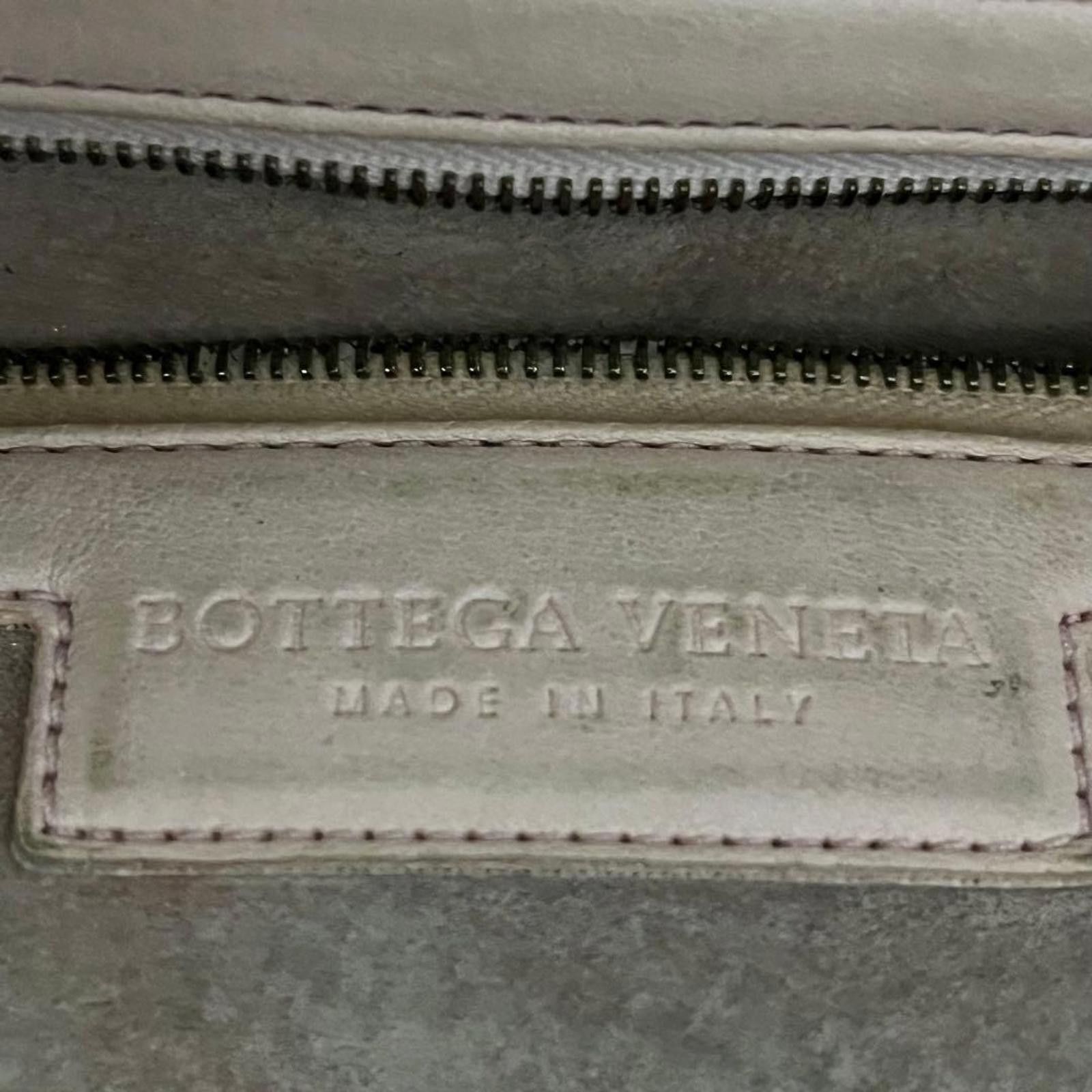 Bottega Veneta Bottega Veneta - Woven Leather Shoulder Bag Beige Size ONE SIZE - 8 Thumbnail