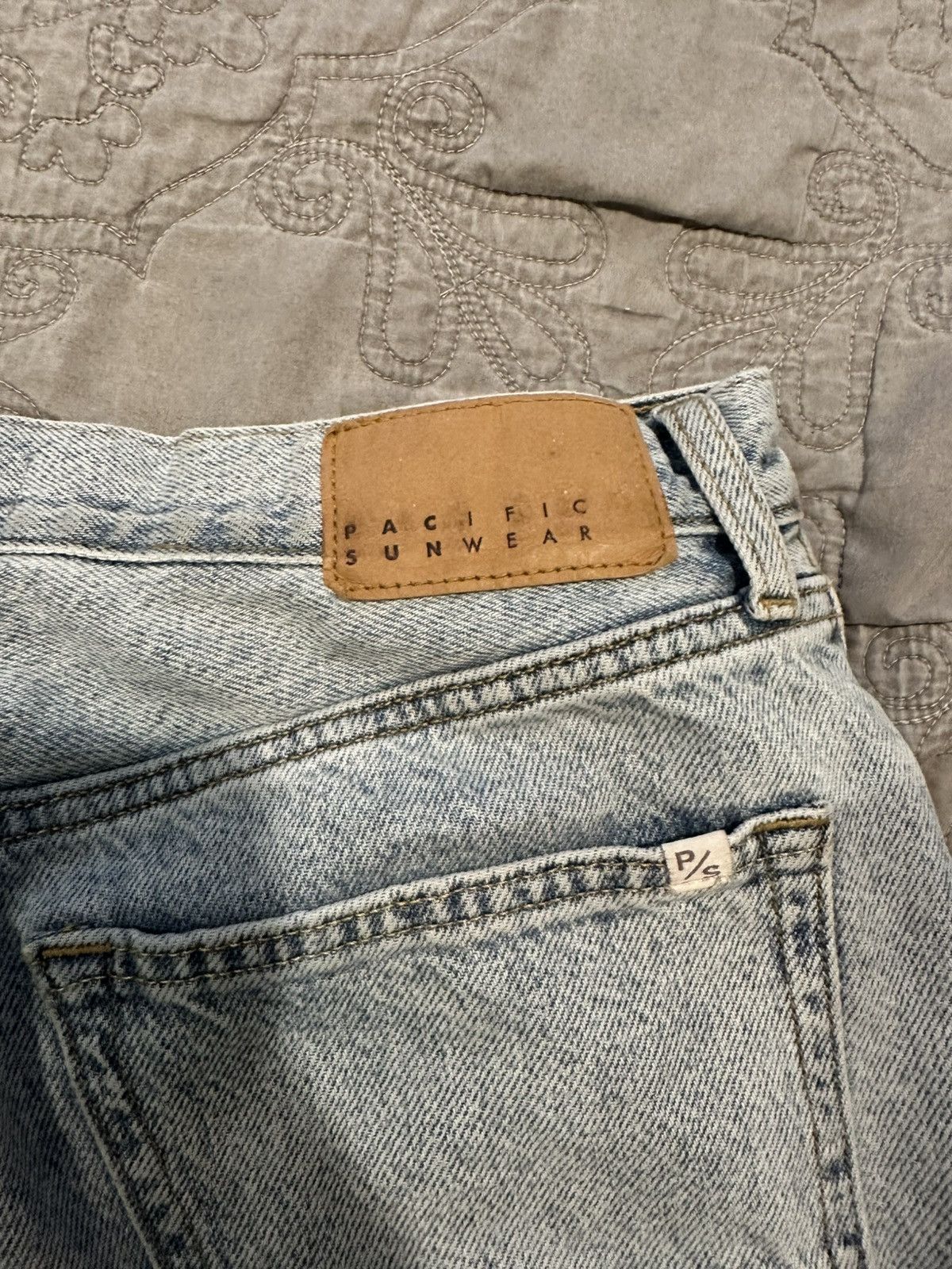 Pacsun Pacsun straight leg light blue jeans Size US 32 / EU 48 - 3 Thumbnail
