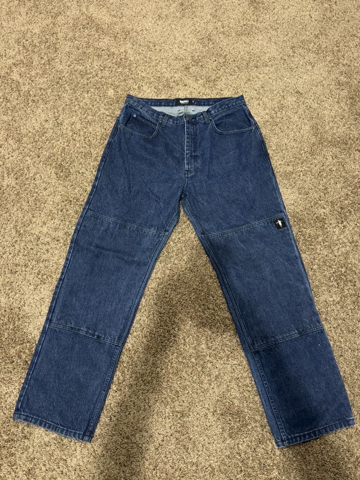 Hockey Skateboards Double Knee Hockey Jeans Size US 36 / EU 52 - 1 Thumbnail