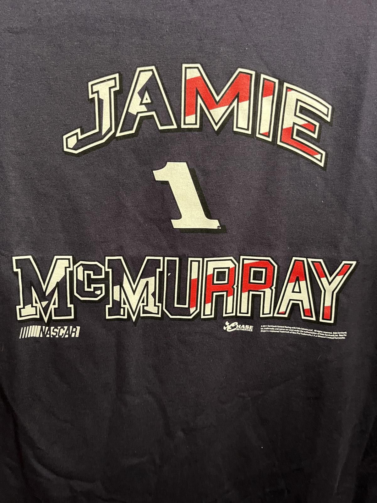 Chase Authentics Jamie McMurray #1 Car T-shirt Nascar Chase Authentics Tee -L Size US L / EU 52-54 / 3 - 3 Thumbnail