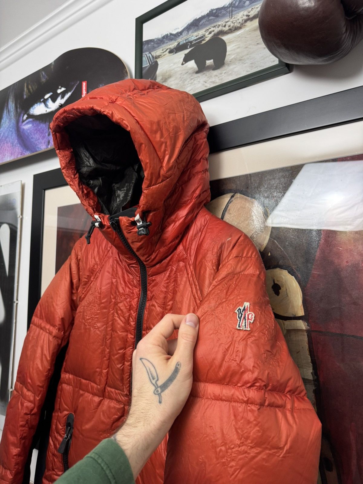 Moncler Moncler Grenoble Ski Down Puffer Jacket Designer Snow Rare Size US L / EU 52-54 / 3 - 19 Thumbnail