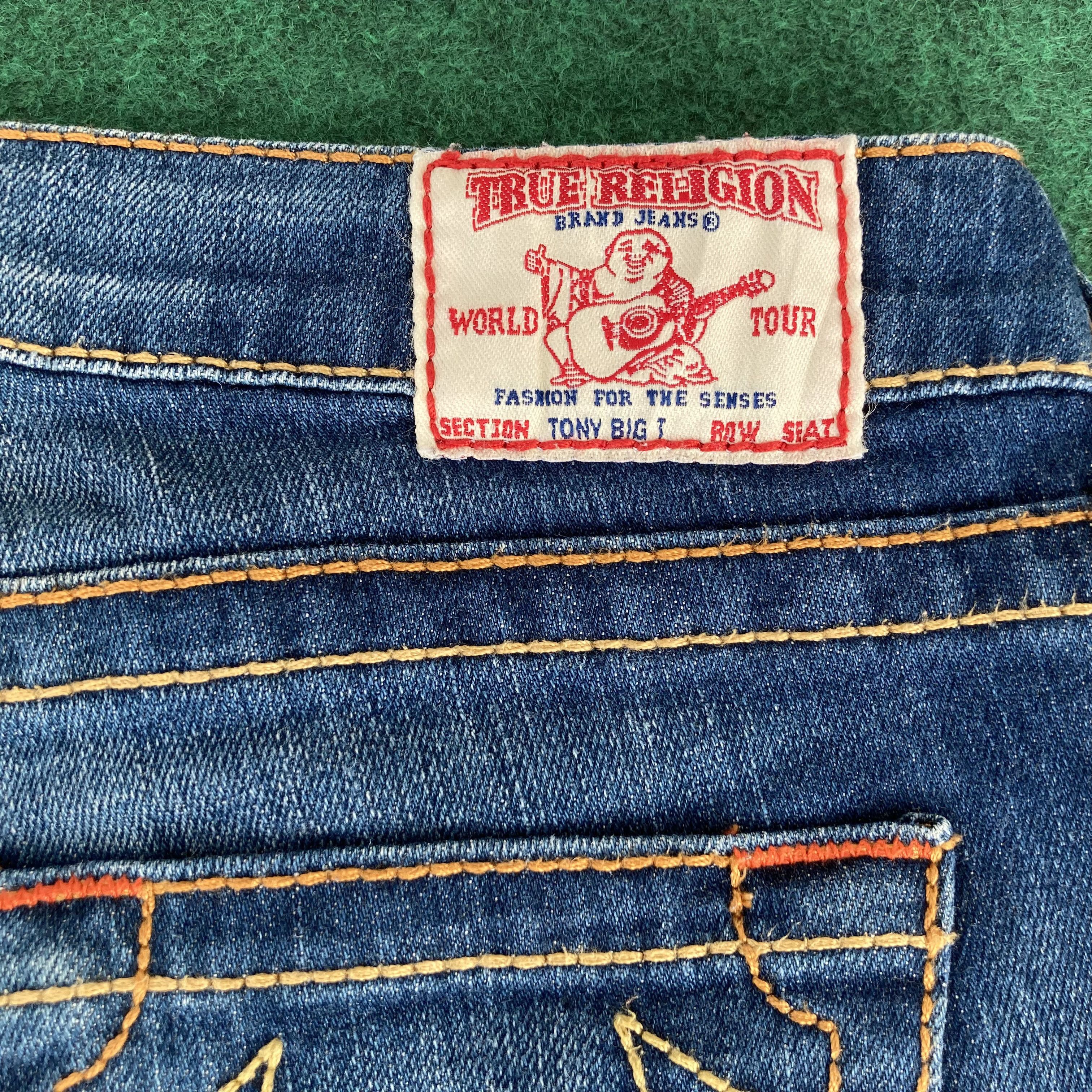 True Religion × Vintage Vtg True Religion Denim Jeans Women Sz 25 Pant Size 25" / US 0 / IT 36 - 7 Thumbnail