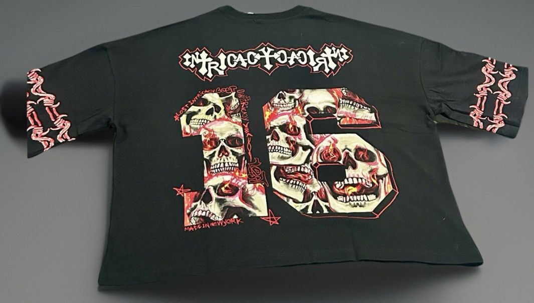 LOST INTRICACY Lost Intricacy Black "[20]16" Football Jersey Shirt size“Lg” Size US L / EU 52-54 / 3 - 11 Thumbnail