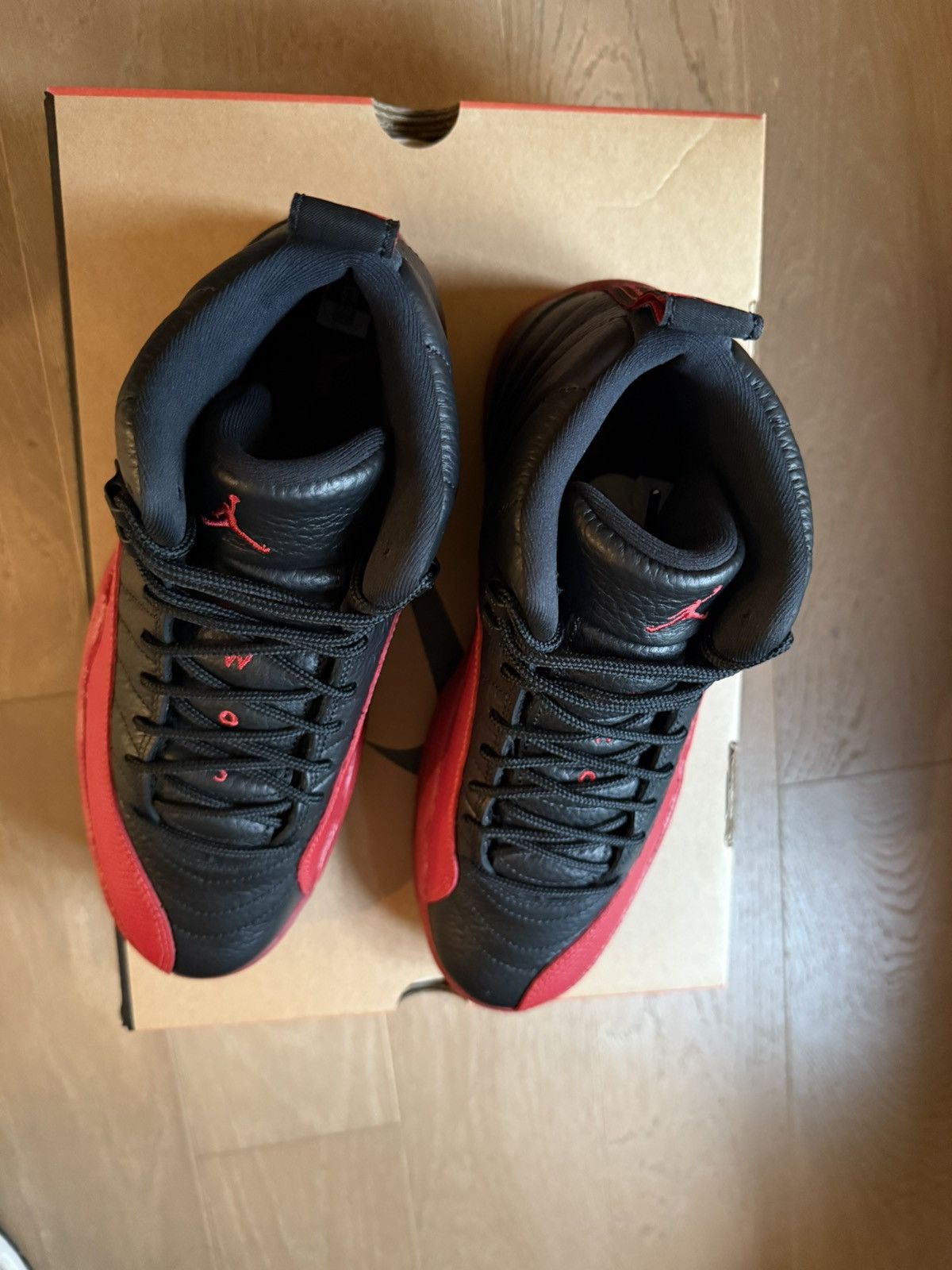 Jordan Brand Nike Air Jordan Size 8.5 Retro 12 FLU GAME Bred 2025 Size US 8.5 / EU 41-42 - 5 Thumbnail