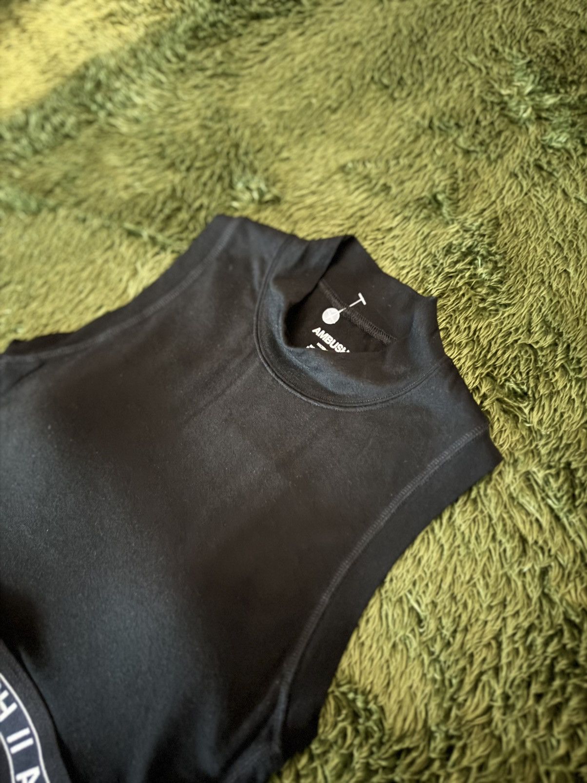 Ambush Design [1] AMBUSH Made in Japan Sleeveless Cropped Top Size S / US 4 / IT 40 - 2 Thumbnail