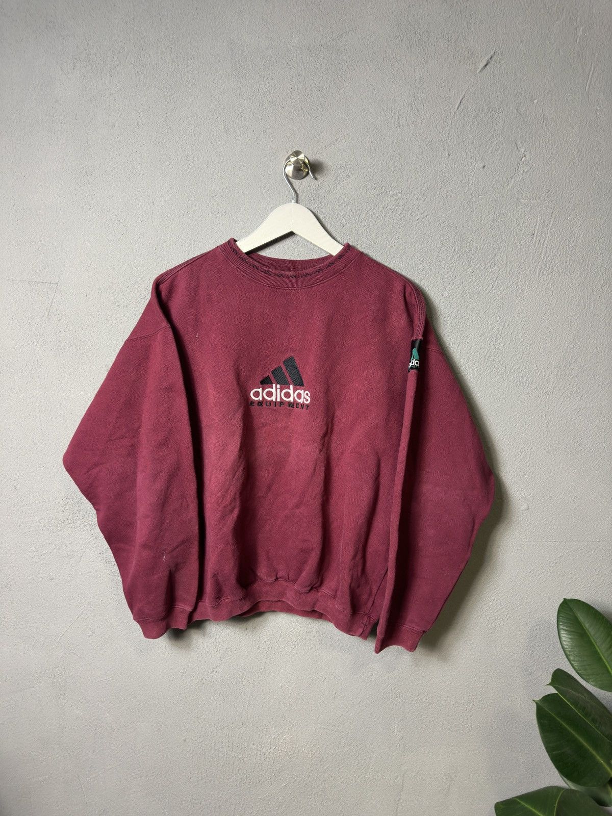 Adidas × Vintage ADIDAS Equipment Rare Crewneck Sweatshirt Size US M / EU 48-50 / 2 - 1 Thumbnail