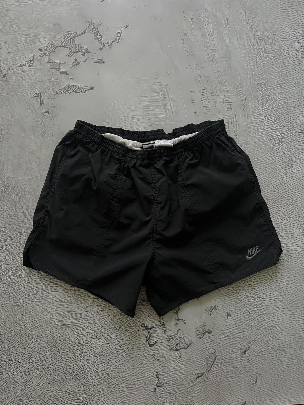 Nike 90s Nike Vintage Streetwear Shorts Black Label Size US 31 - 2 Thumbnail