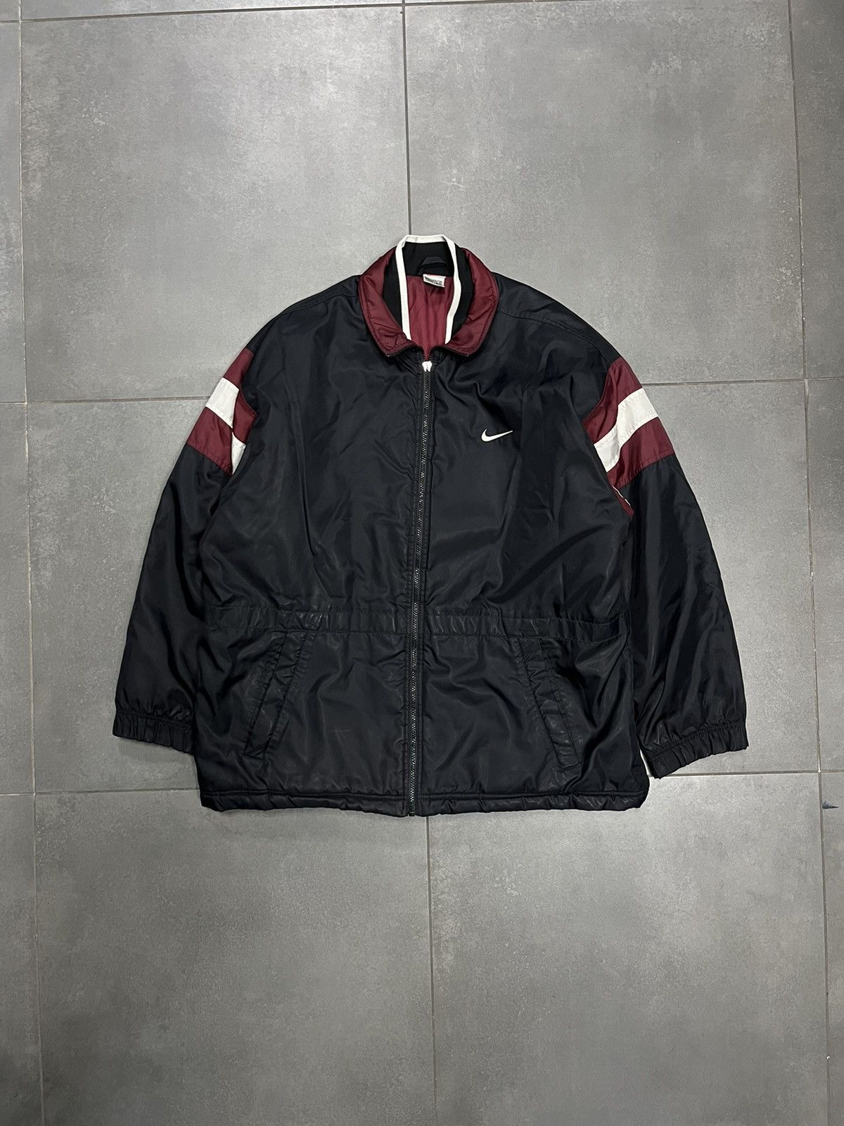 Nike × Vintage RARE Vintage Jacket Nike Big Logo Size US XL / EU 56 / 4 - 4 Thumbnail