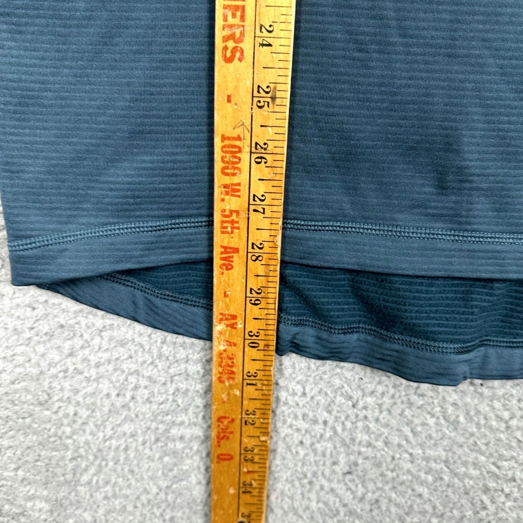 Duluth Trading Company Duluth Trading Co Men Sweatshirt Quarter Zip Blue Stretech Lightweight EUC XS? Size US M / EU 48-50 / 2 - 7 Thumbnail