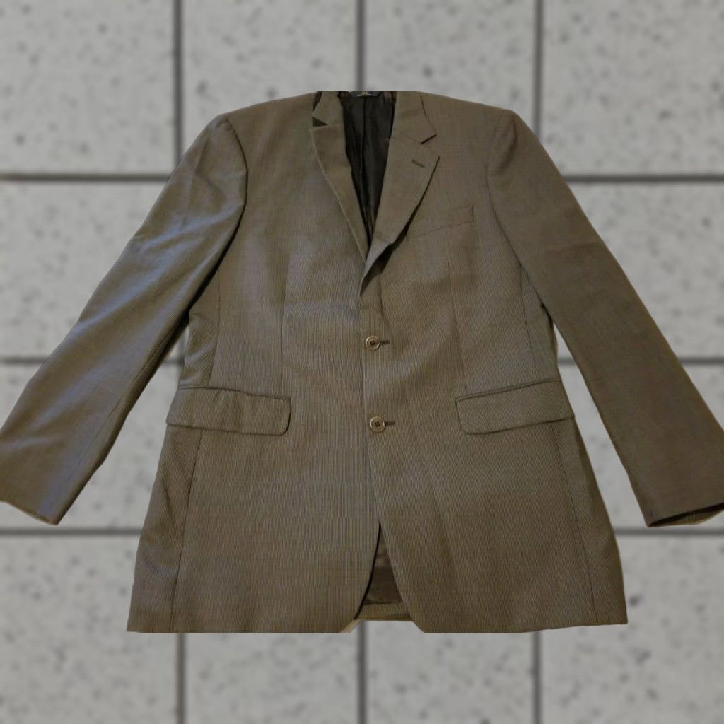 Brooks Brothers Brooks Brothers Mens Wool 3-in-1 Jacket Gray 40L Blazer Jacket Size 40R - 1 Thumbnail
