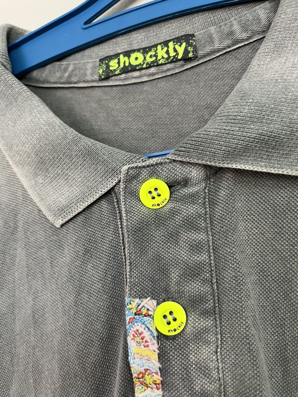 Japanese Brand 💥Fast Sales💥 Shockly Reconstructed Polo Tee Size US L / EU 52-54 / 3 - 6 Thumbnail