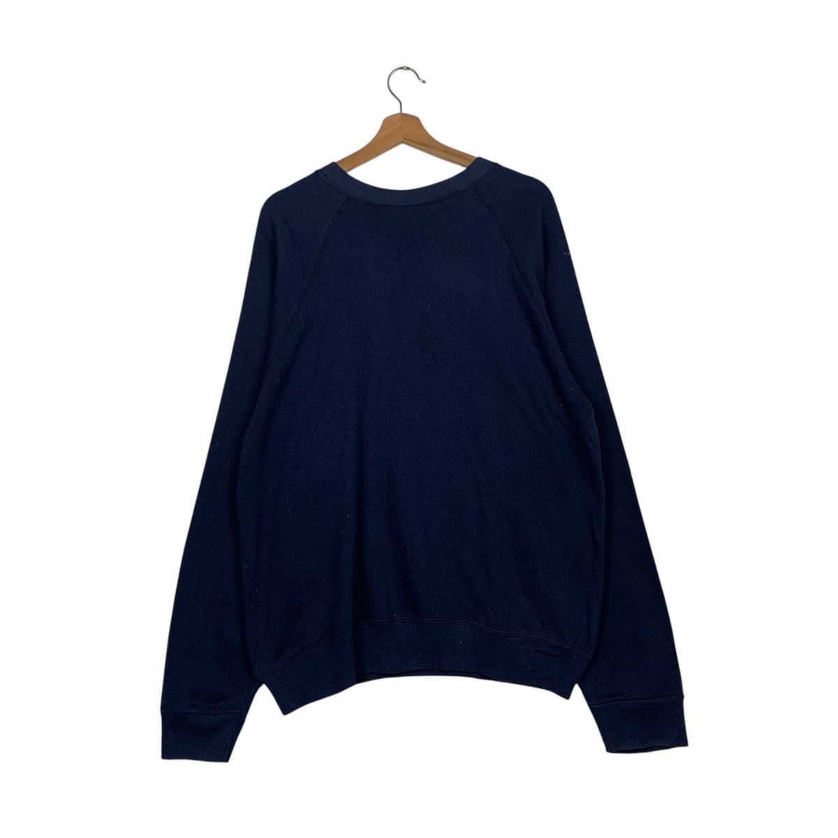Tultex 90” TULTEX Plain Navy Blue Crewneck Sweatshirt #1605-C72 Size US L / EU 52-54 / 3 - 7 Thumbnail