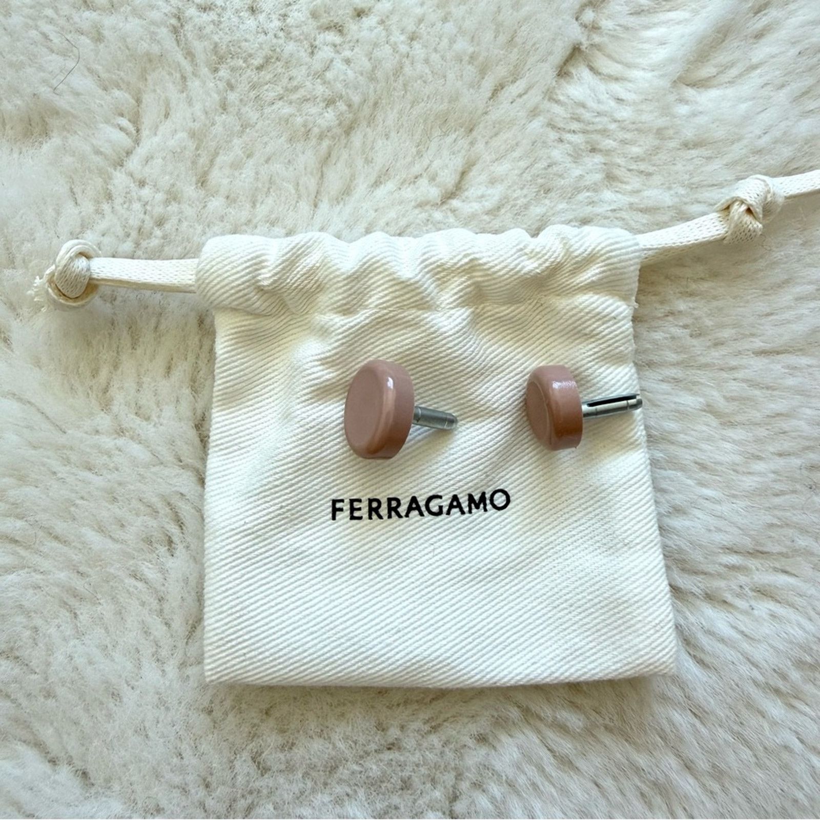 Salvatore Ferragamo NEW Salvatore Ferragamo Heel Tips Replacement Authentic Size ONE SIZE - 1 Thumbnail