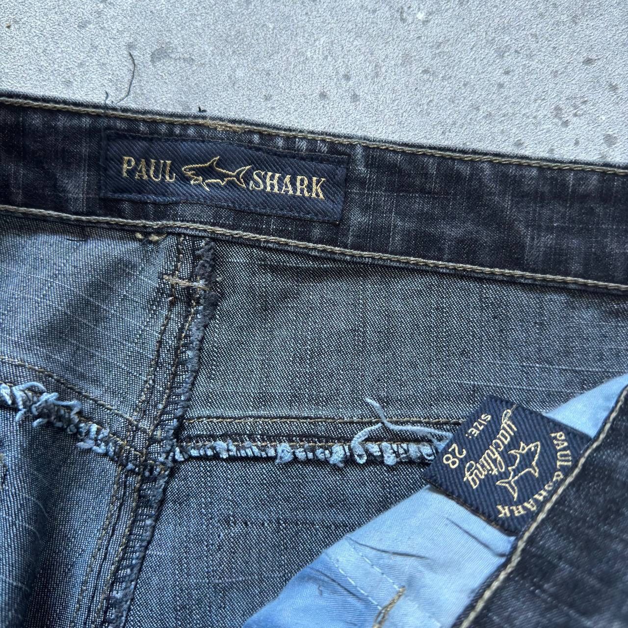 Hysteric Glamour × Japanese Brand Paul & Shark Vintage Dark Washed Flared Jeans (Cobain Style) Size US 28 / EU 44 - 10 Thumbnail