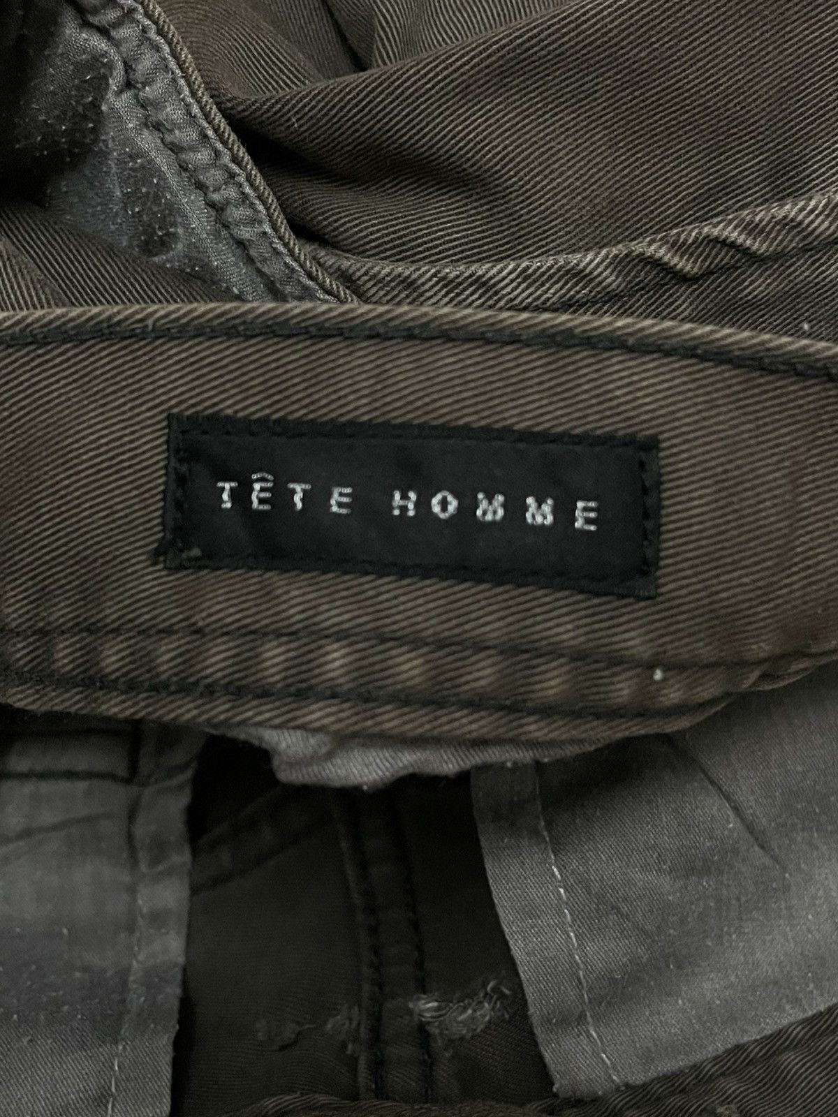 Tete Homme VINTAGE TETE HOMME 90S JAPAN DESIGNER UTILITY TACTICAL CARGO Size US 30 / EU 46 - 17 Thumbnail