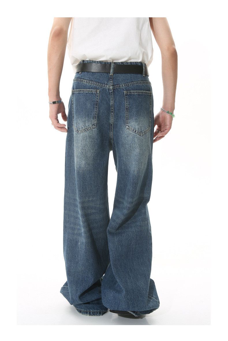 Japanese Brand Japanese retro high waist wide leg jeans y2k Size US 32 / EU 48 - 3 Thumbnail