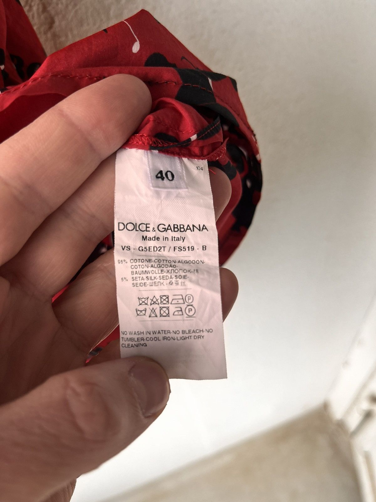 Dolce & Gabbana Dolce & Gabbana shirt Size US M / EU 48-50 / 2 - 4 Thumbnail