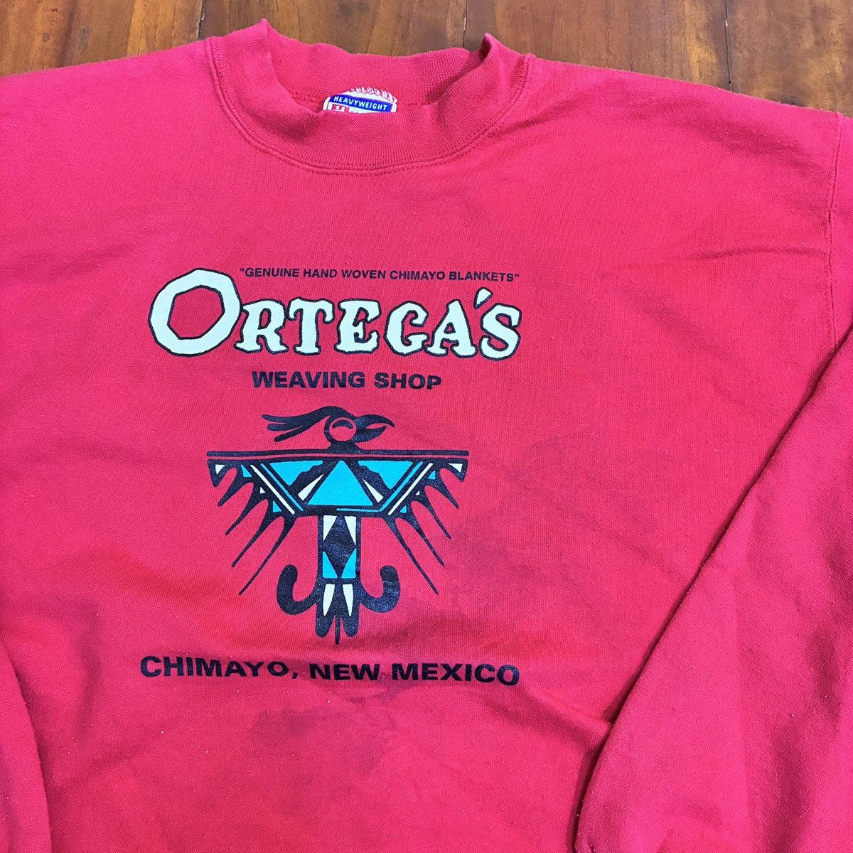 Hanes Vintage Old Shop Country Mexico Ortega Sweatshirt Size US M / EU 48-50 / 2 - 2 Thumbnail